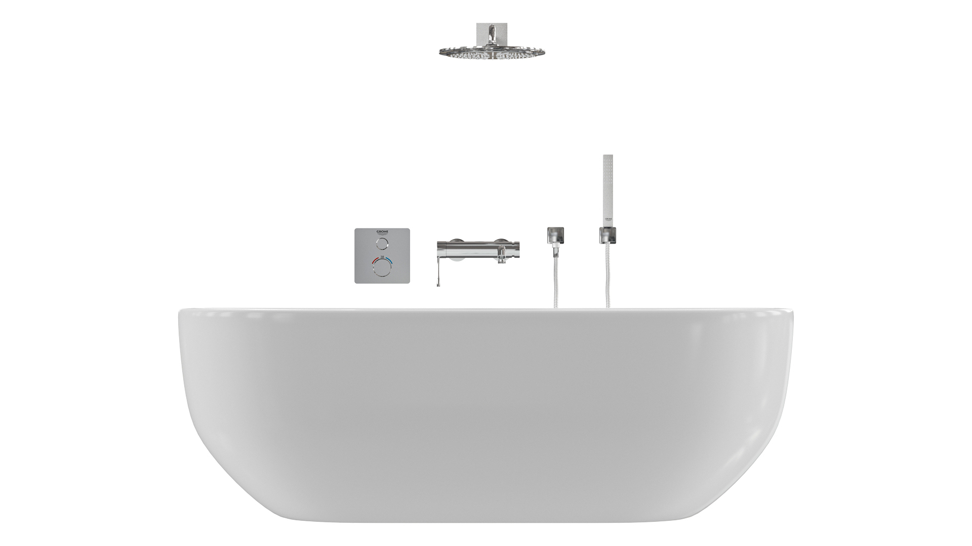 Acrylic Bath Belbagno 3D Model
