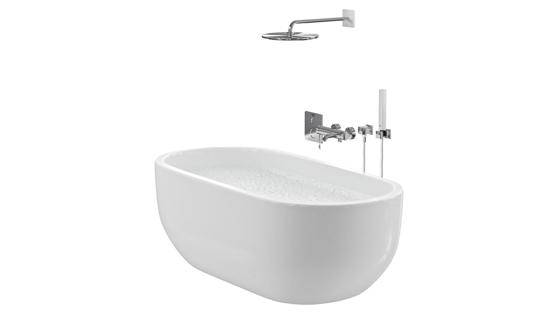 Acrylic Bath Belbagno 3D Model