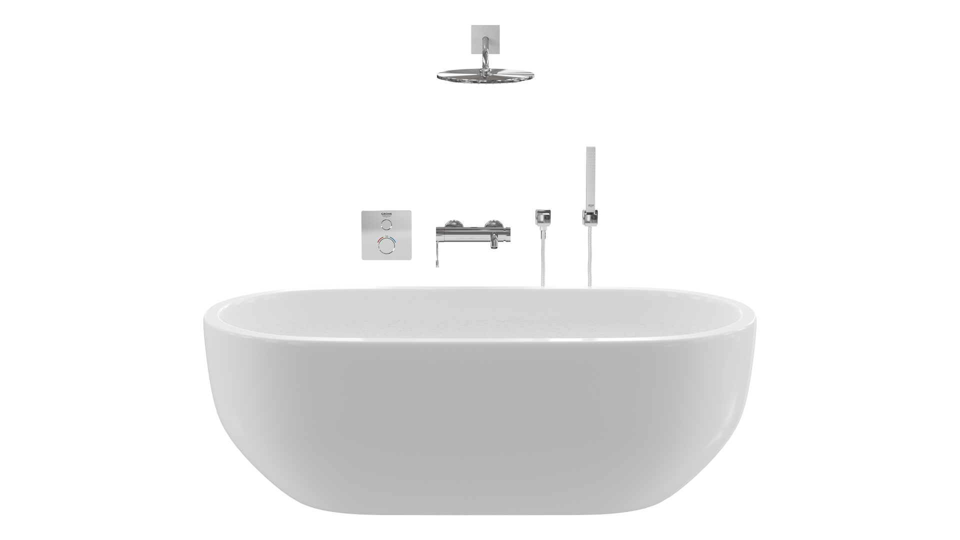 Acrylic Bath Belbagno 3D Model