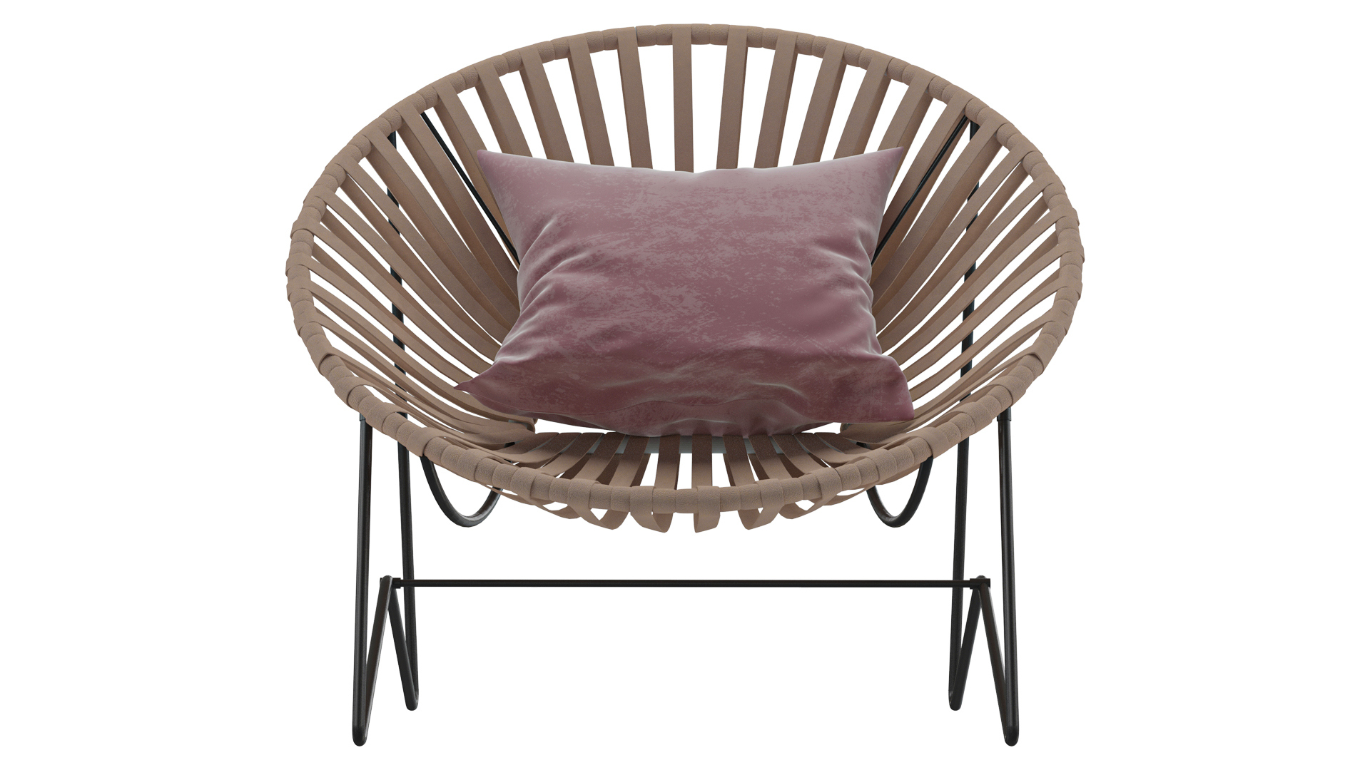 The Citizenry Aldama Copper Chair 3D Model