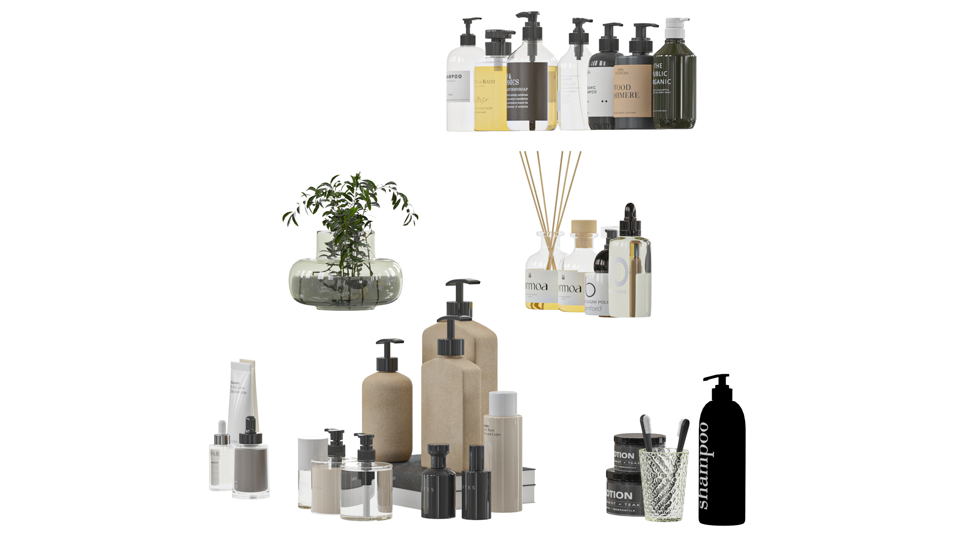 BathroomAccessories 001 3D Model