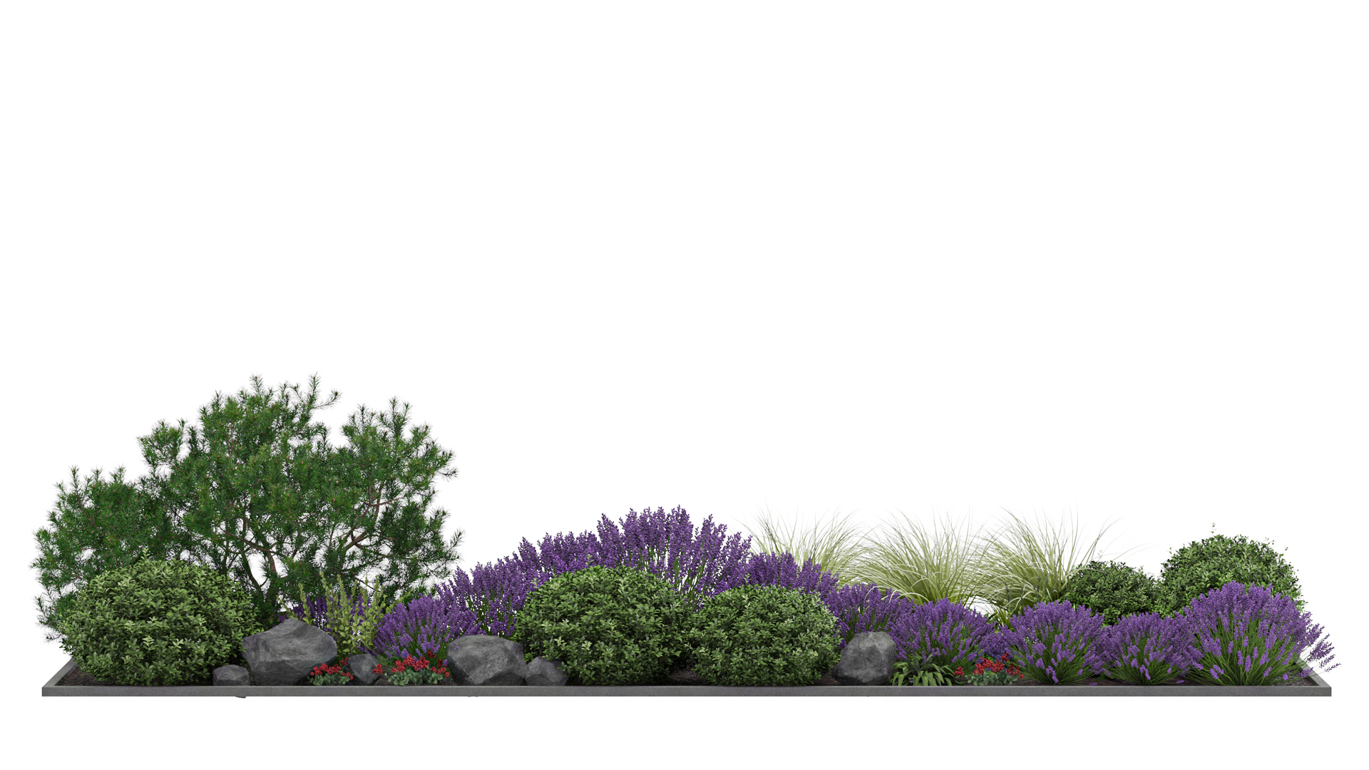 Park Landscape 3D Model