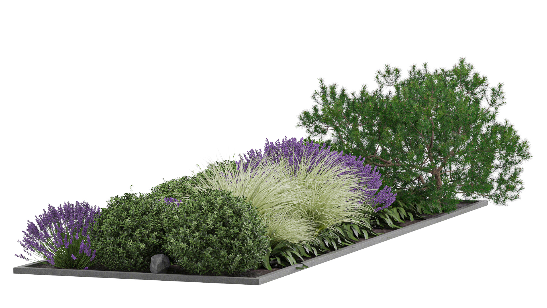 Park Landscape 3D Model