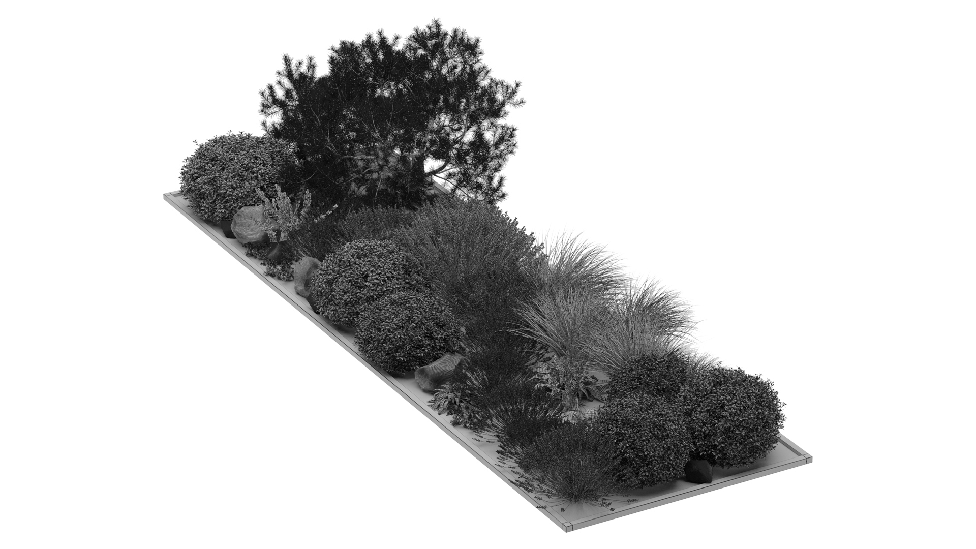 Park Landscape 3D Model