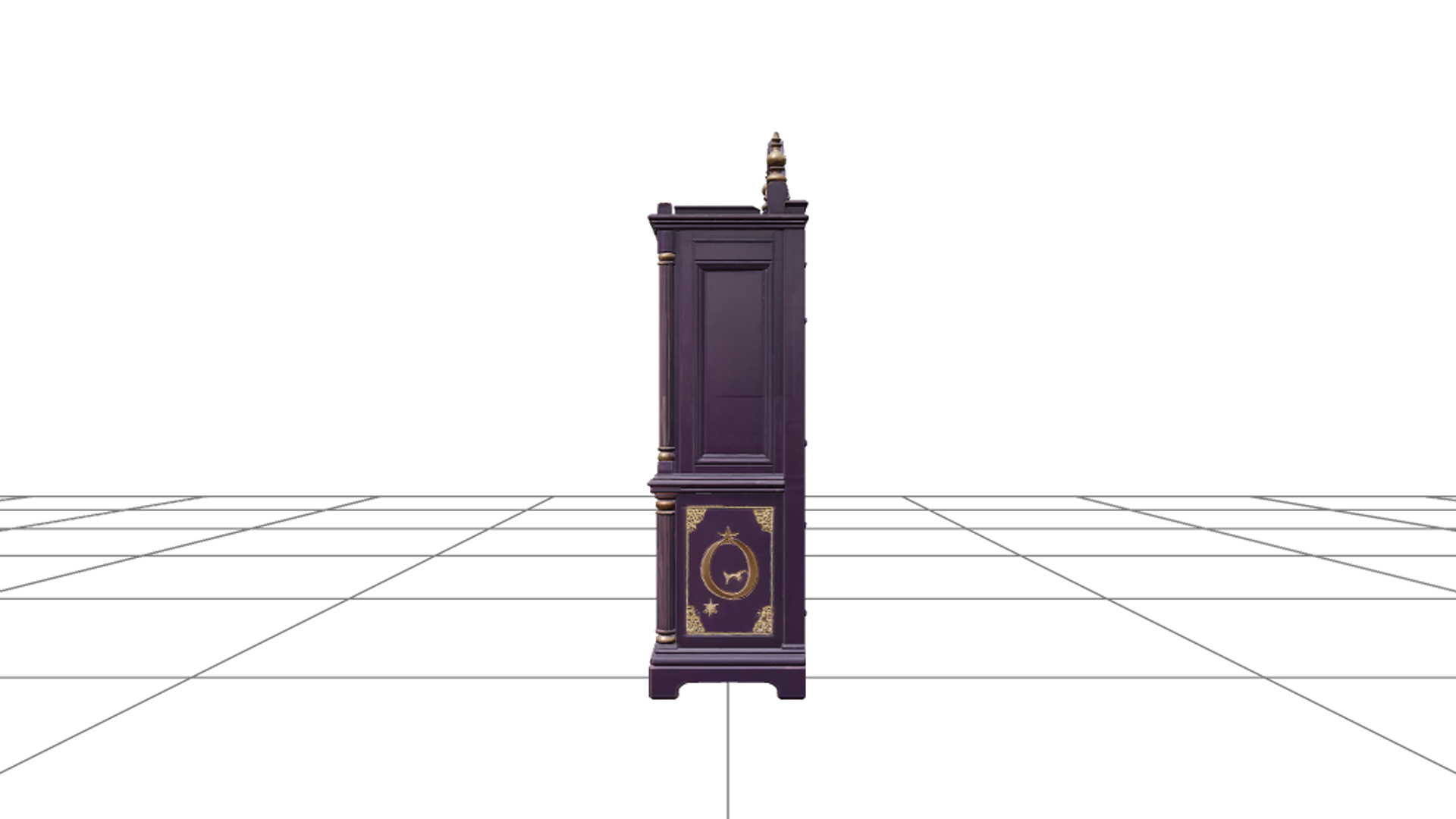 Fortune Teller Arcade Cabinet Crystal Ball Display 3D Model 3D Model