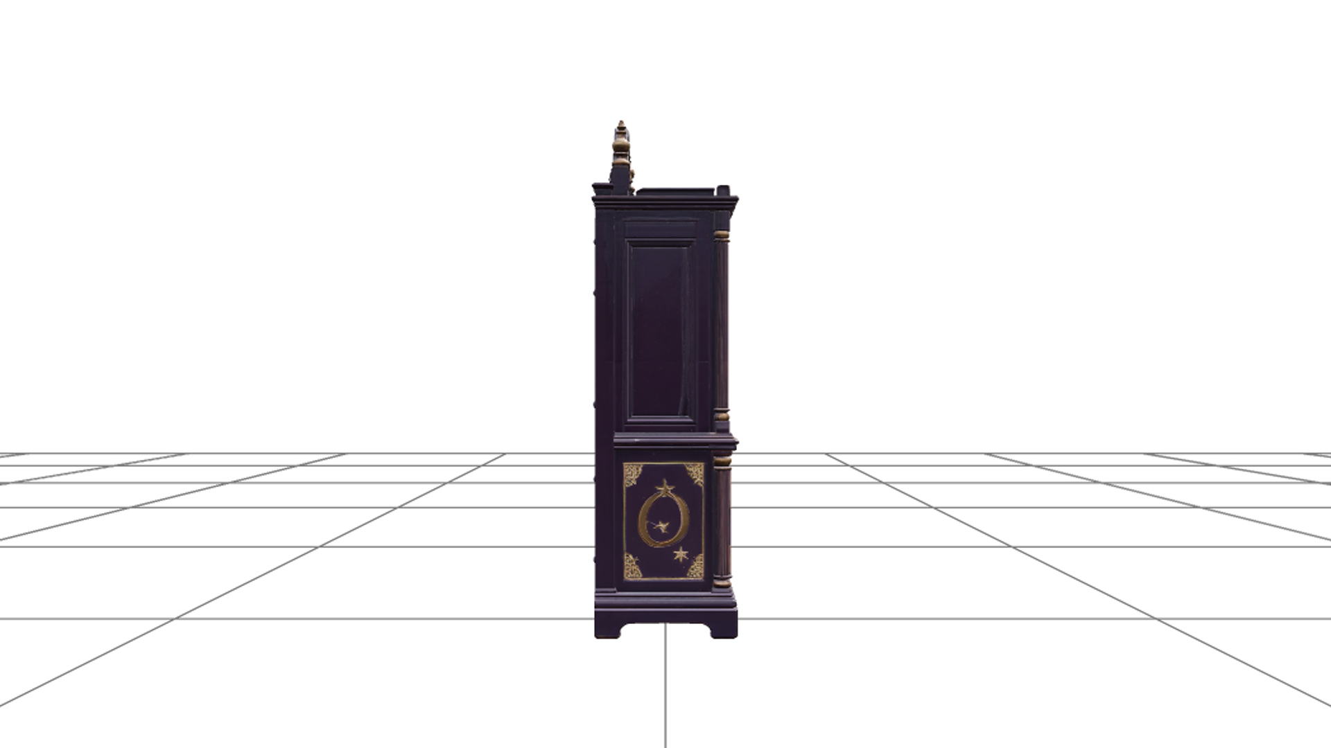 Fortune Teller Arcade Cabinet Crystal Ball Display 3D Model 3D Model