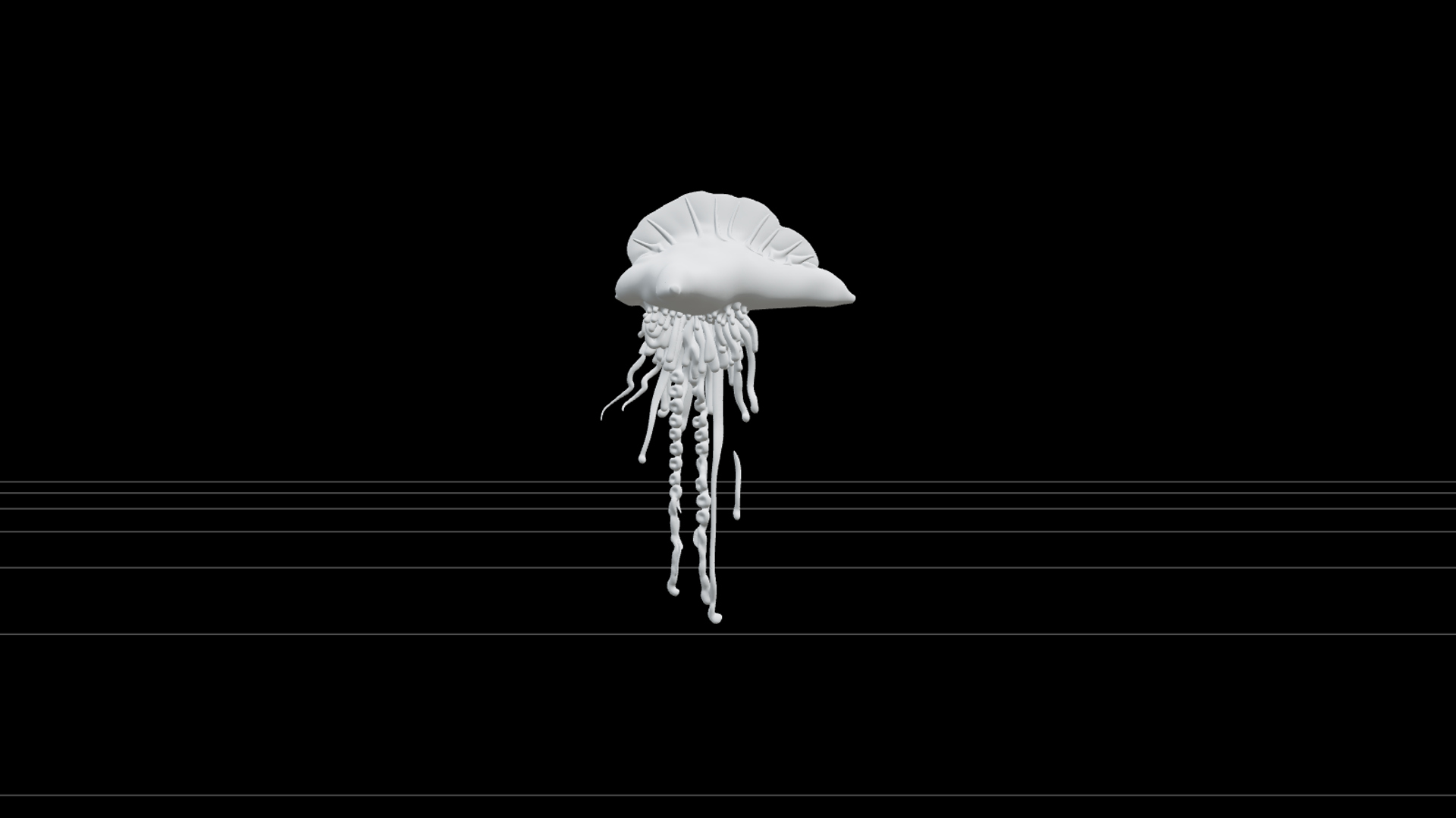 Portuguese Man o War Model Realistic Macro Detail HD 3D Model