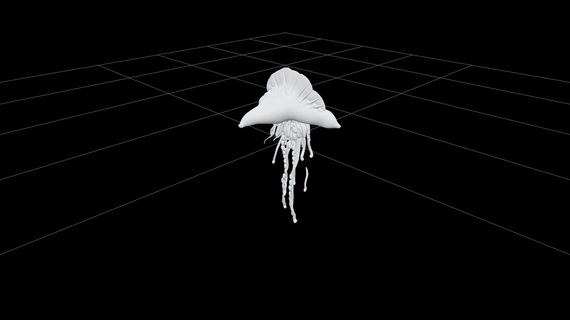 Portuguese Man o War Model Realistic Macro Detail HD 3D Model