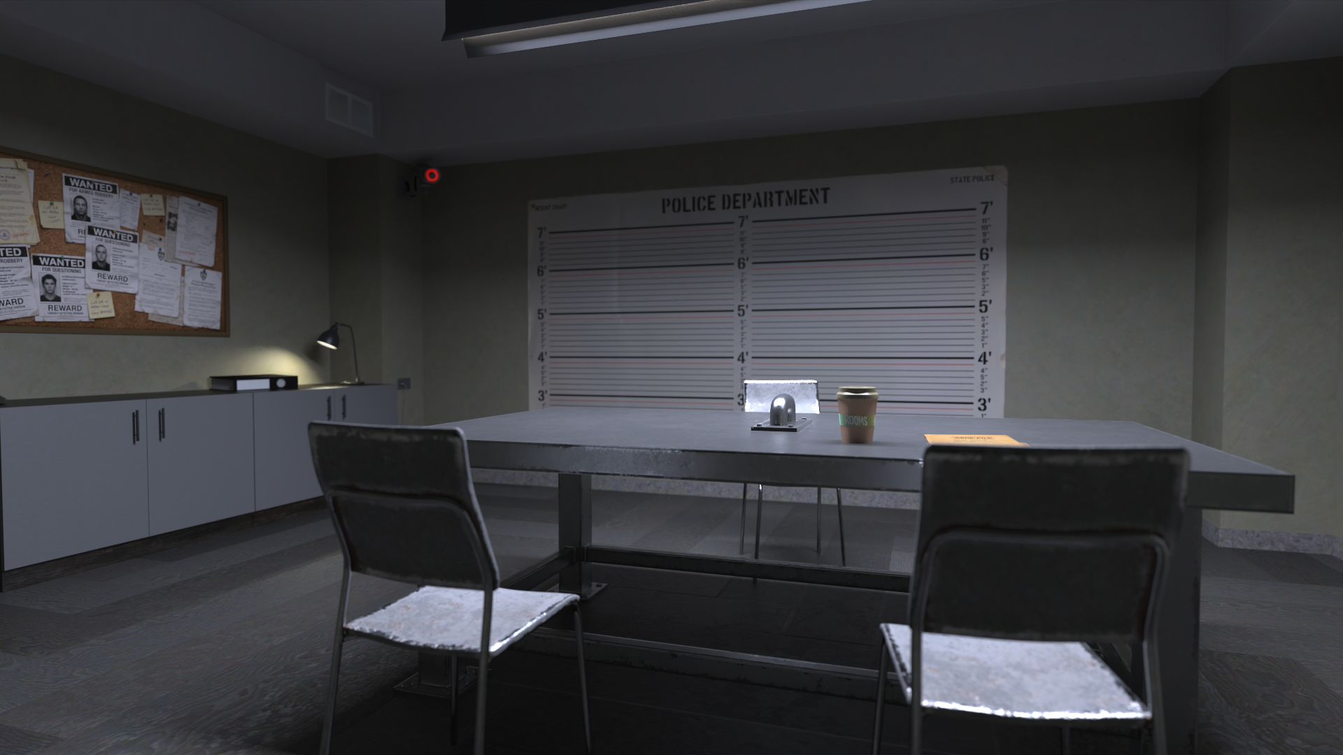 7Rooms - Modular Interrogation Room Daz Content