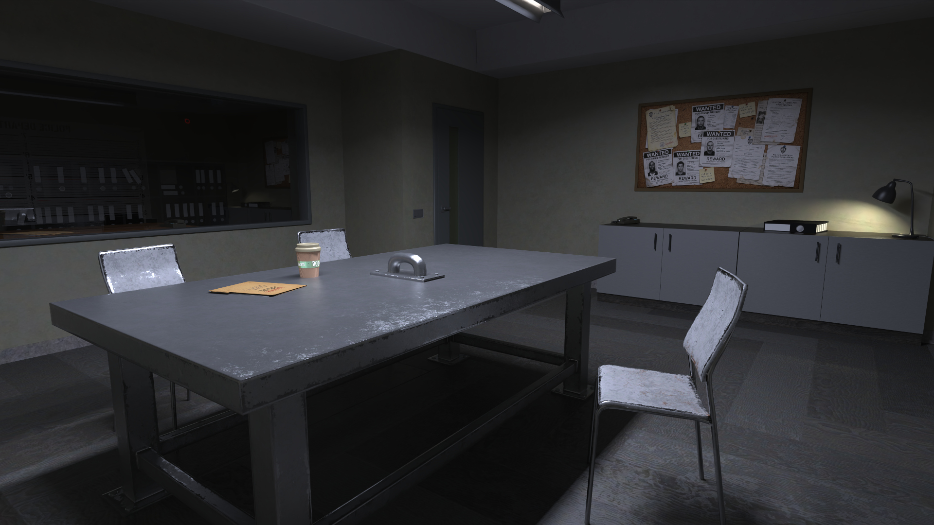 7Rooms - Modular Interrogation Room Daz Content