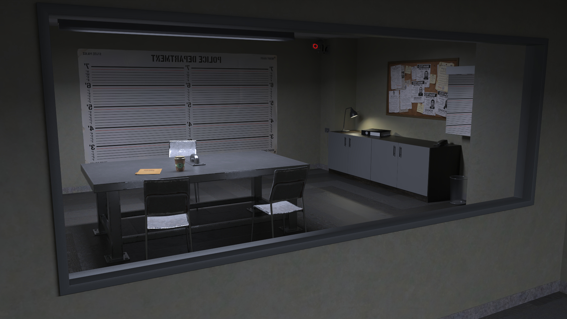 7Rooms - Modular Interrogation Room Daz Content