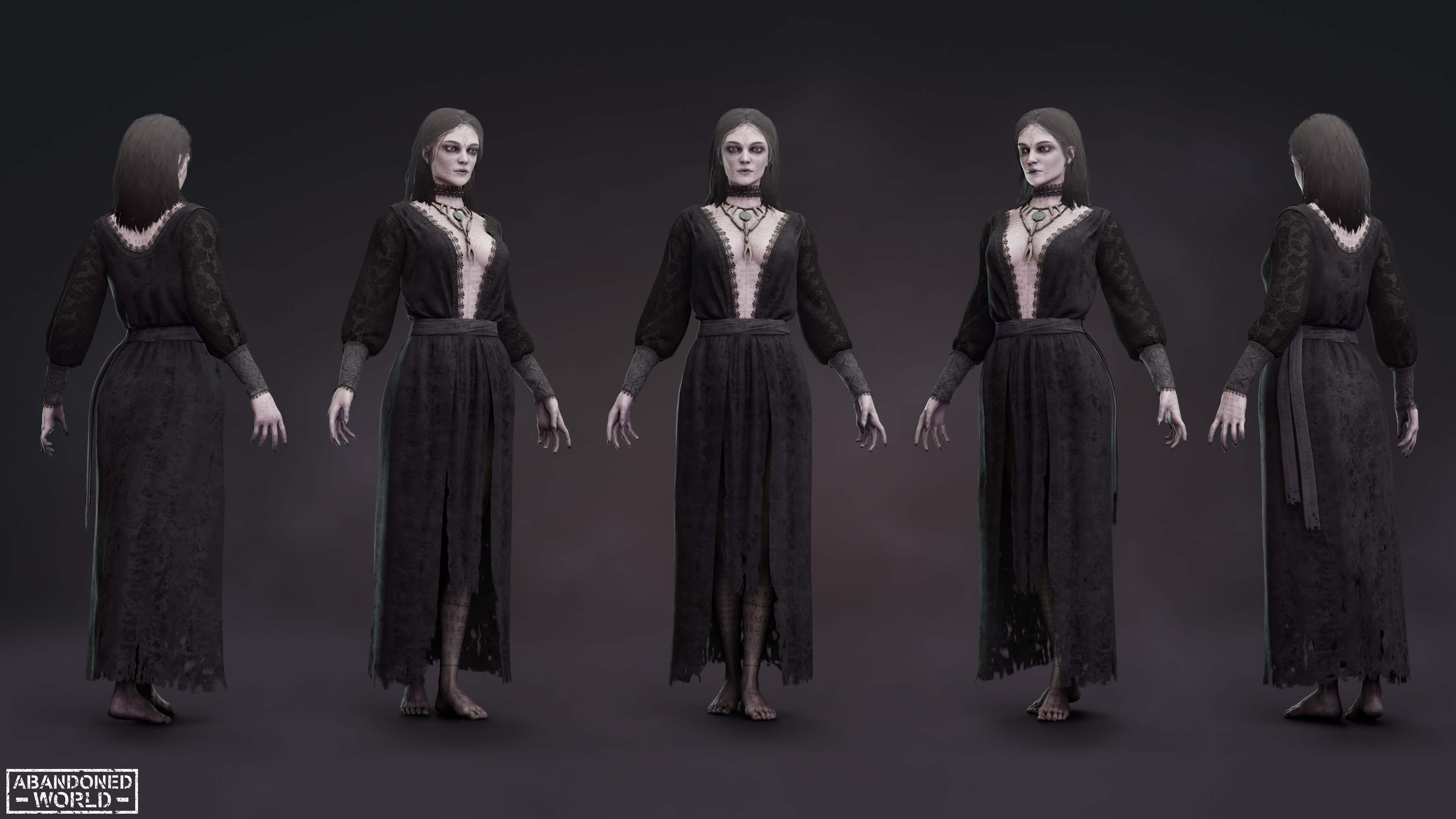 Pagan Witch (Mature) - 3D Model by Abandoned World