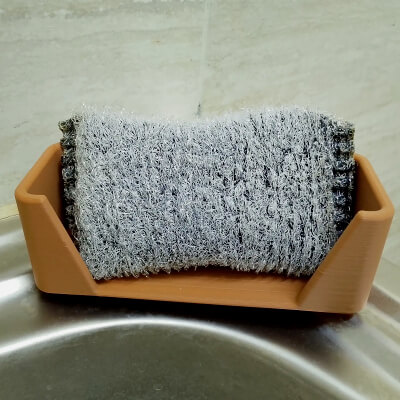 Minimalist Sponge Holder 3D Printable STL