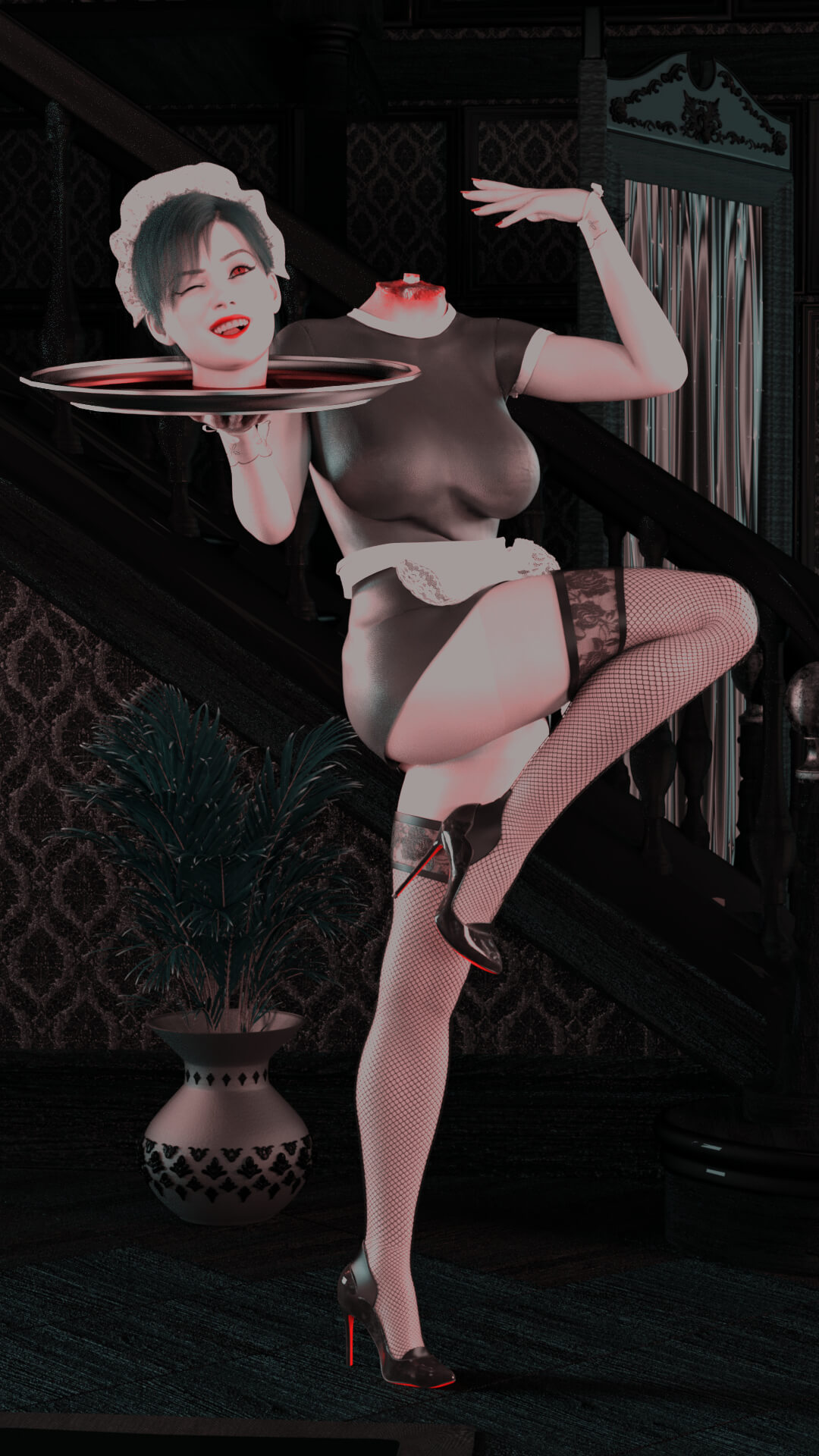 Have You Been Served 3D Render, Digital Artwork by Abel Undercity