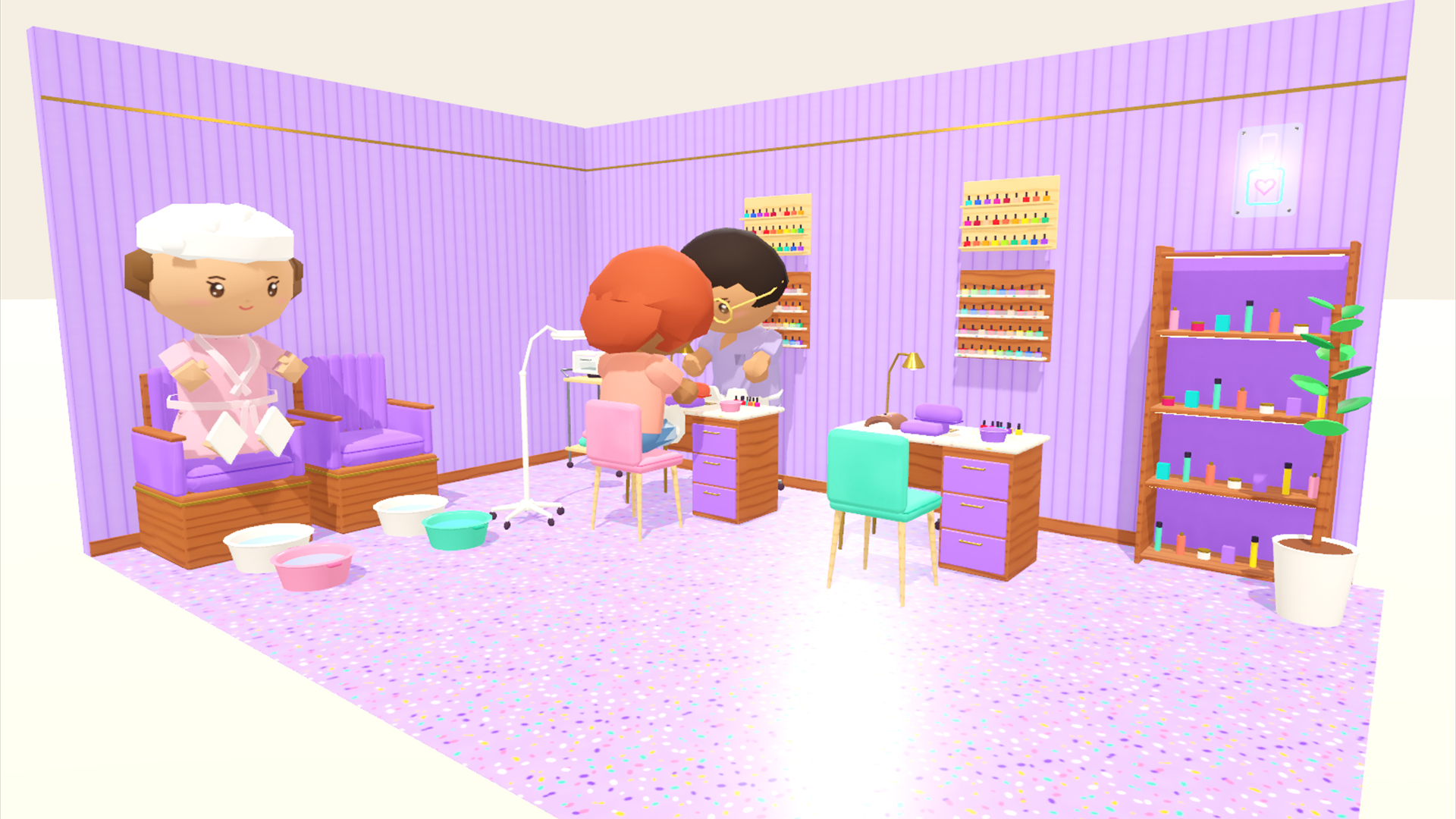 Beauty Salon - Complete - 484 Low-Poly Models 3D Model