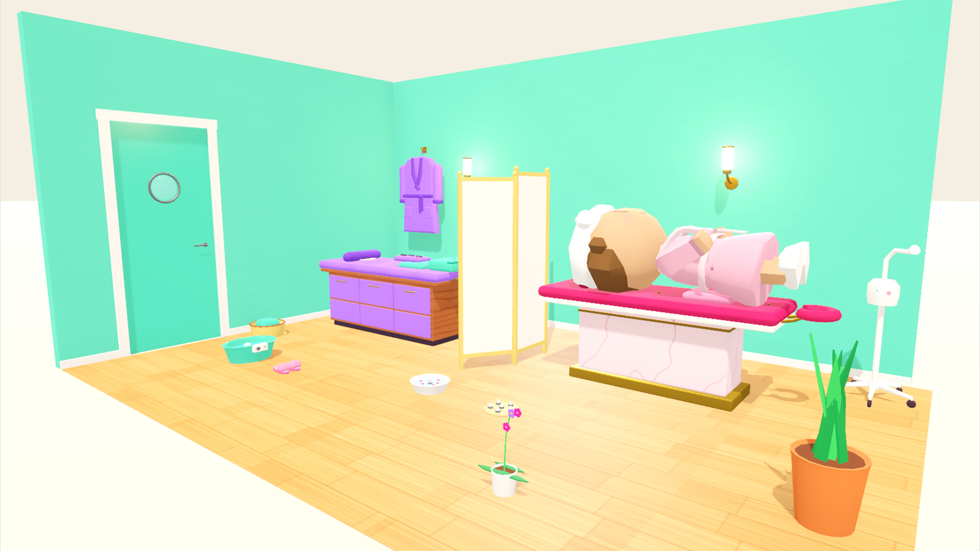 Beauty Salon - Nails Spa & Reception - 310 Low-Poly Models 3D Model
