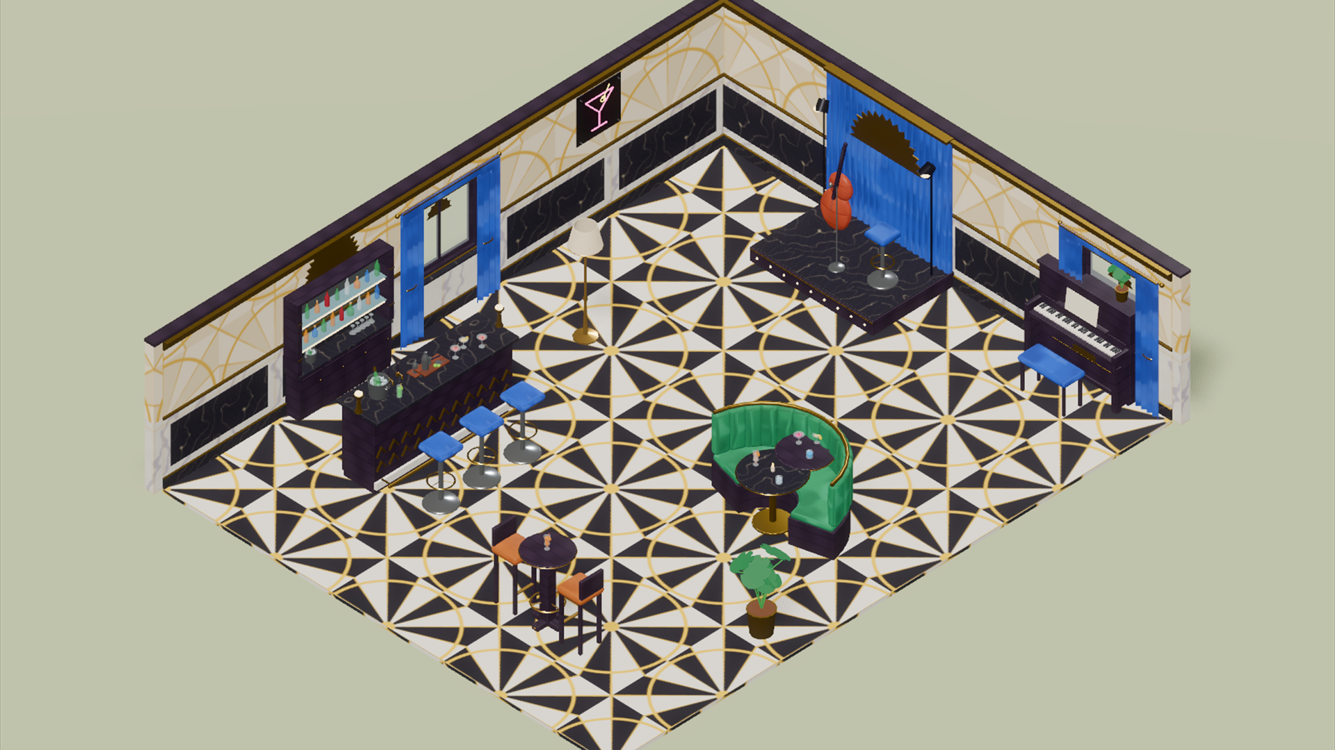 City Hotel - Complete - 731 Low-Poly Models 3D Model