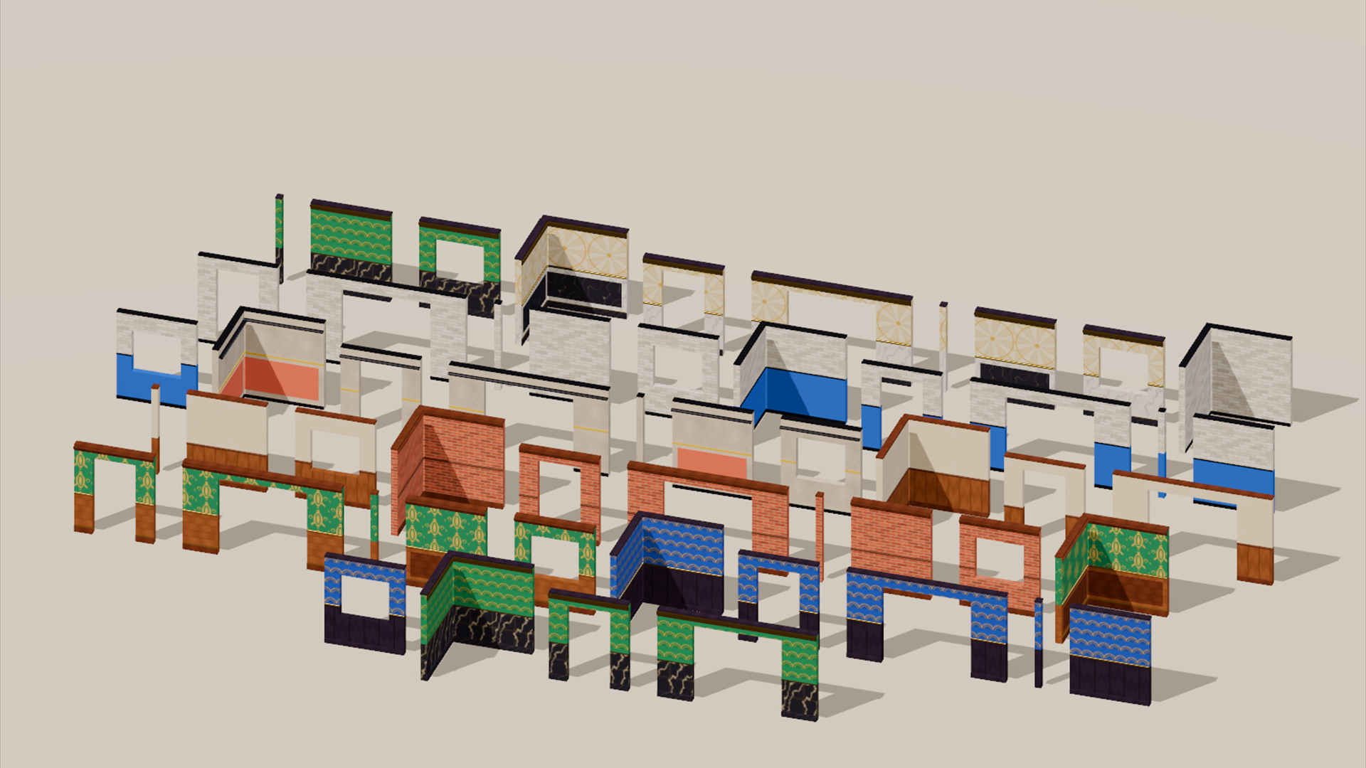 City Hotel - Complete - 731 Low-Poly Models 3D Model