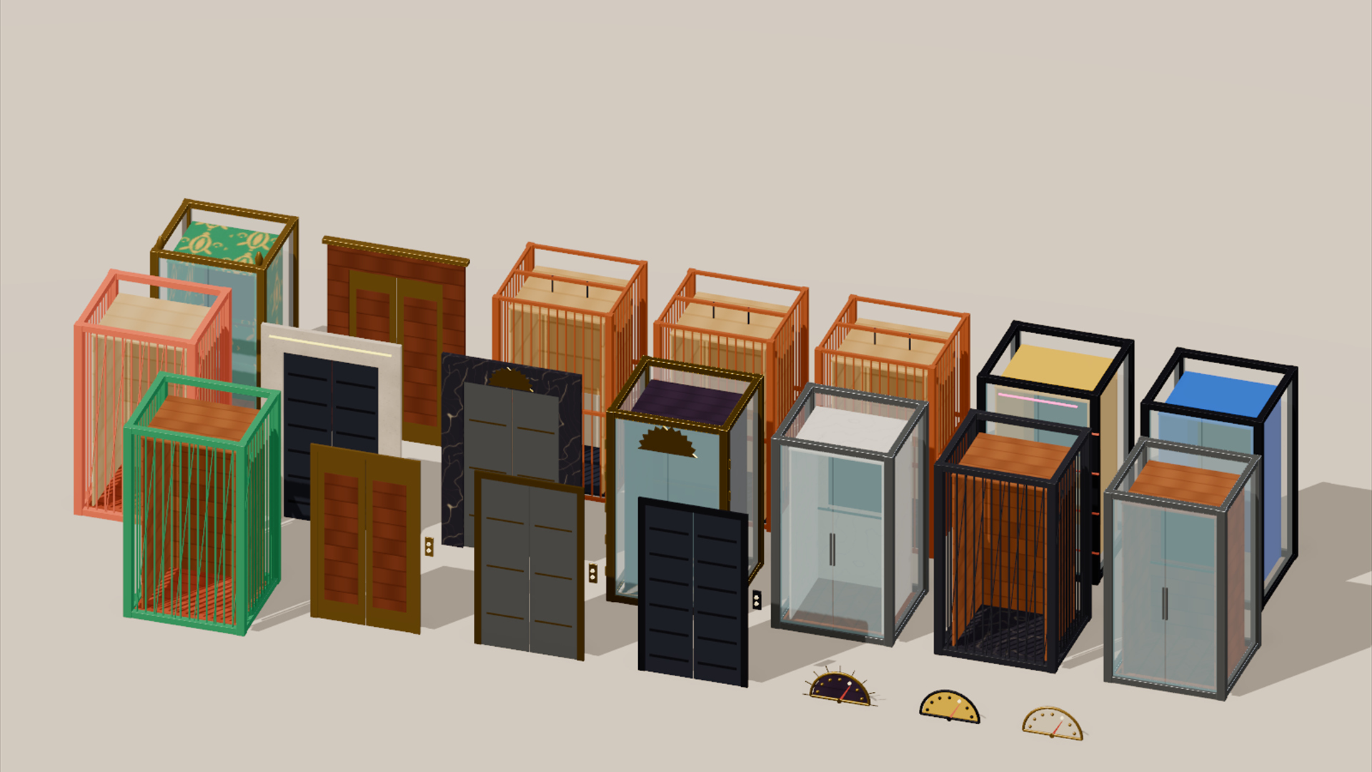 City Hotel - Complete - 731 Low-Poly Models 3D Model