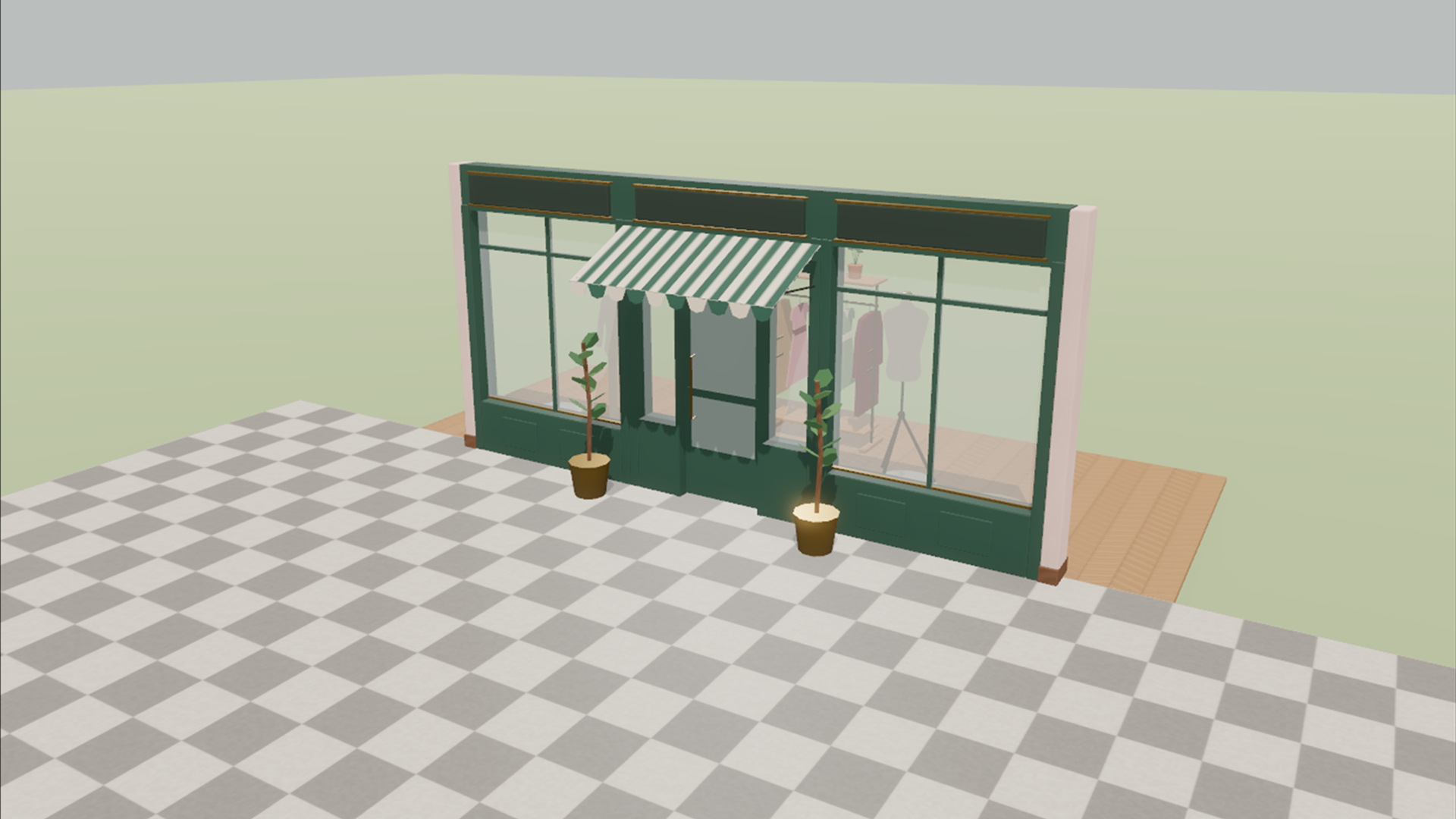 Cozy Boutique Kit - 122 Low-Poly Models 3D Model