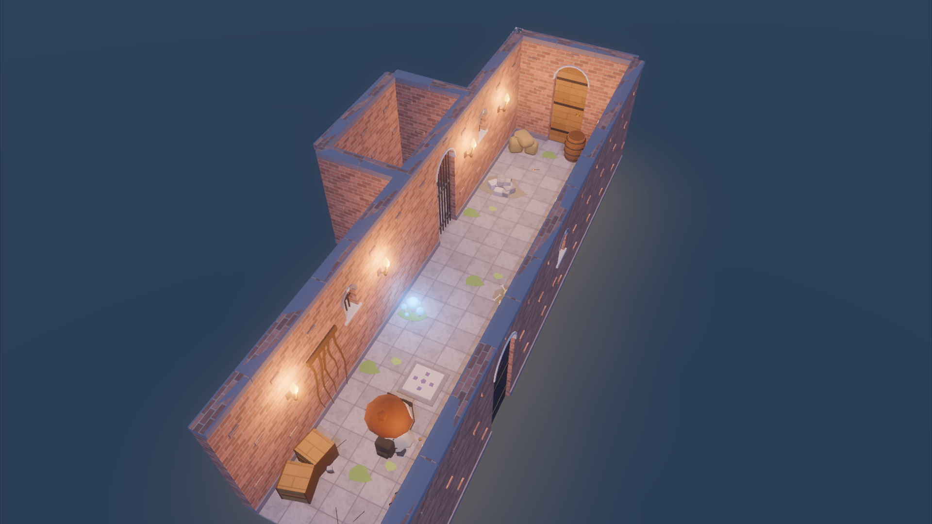 Cozy Dungeon Kit - 144 Low-Poly Models 3D Model