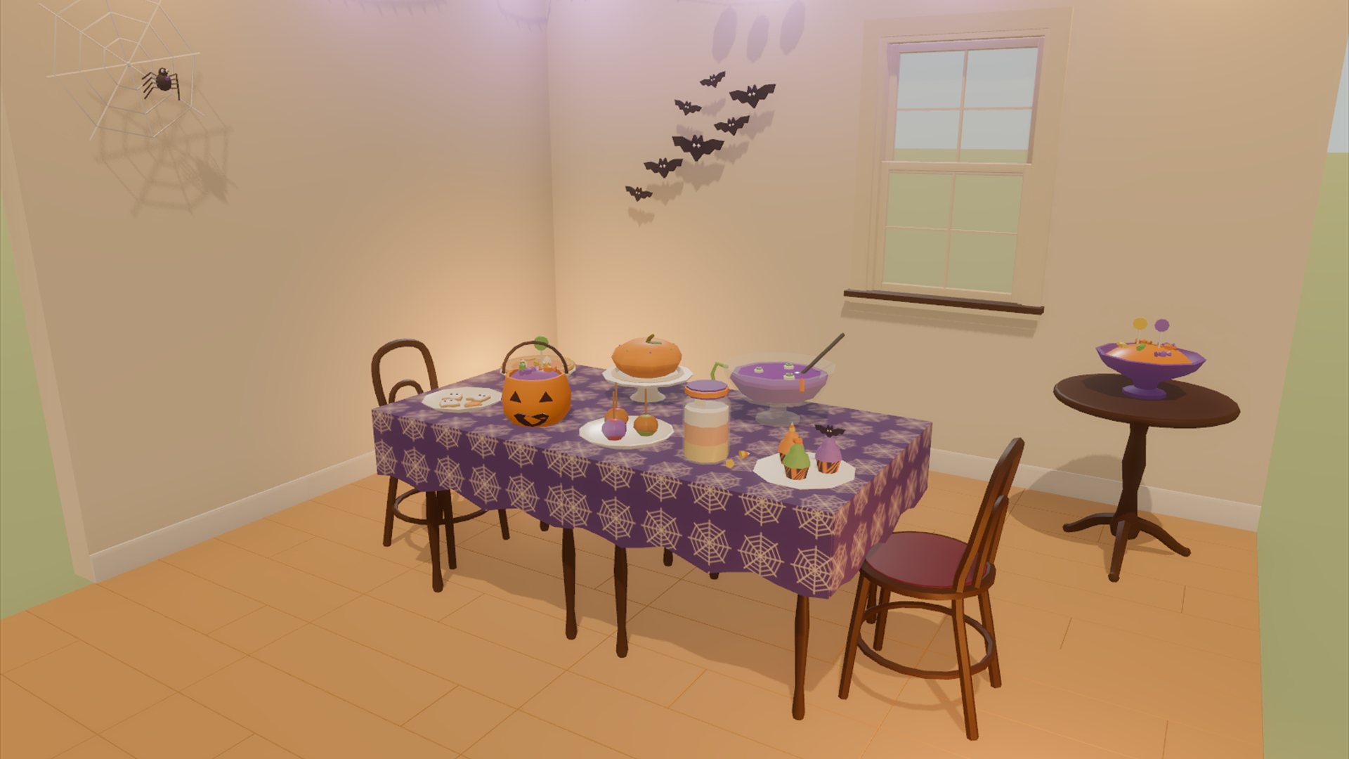 Cute Halloween Kit - 100 Low-Poly Models  2D Sprites 3D Model