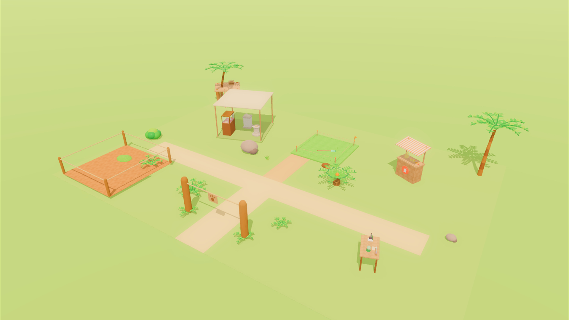 Dino Park &amp Dig Kit - 422 Low-Poly Models 3D Model