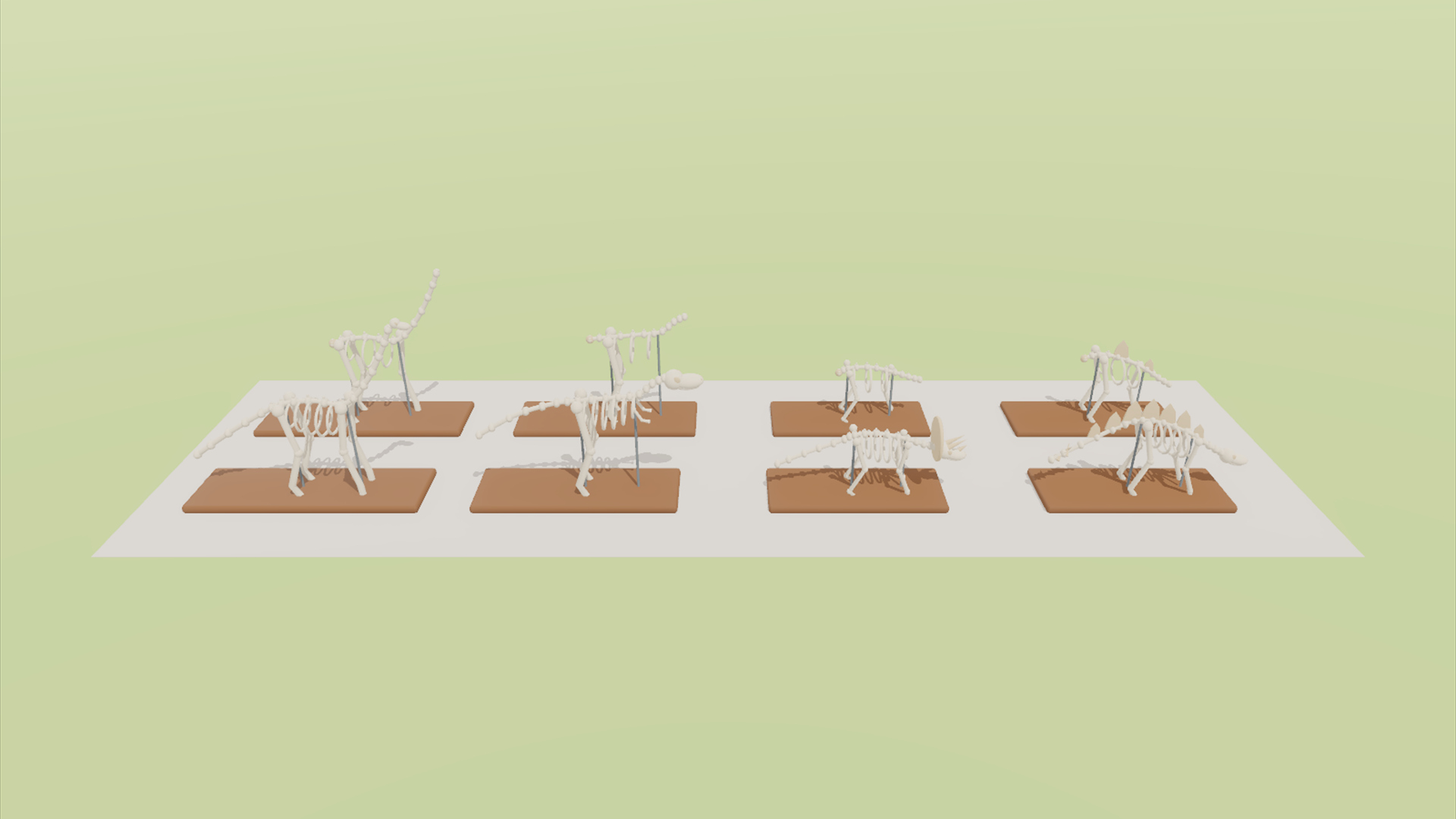 Dino Park & Dig Kit - 422 Low-Poly Models 3D Model