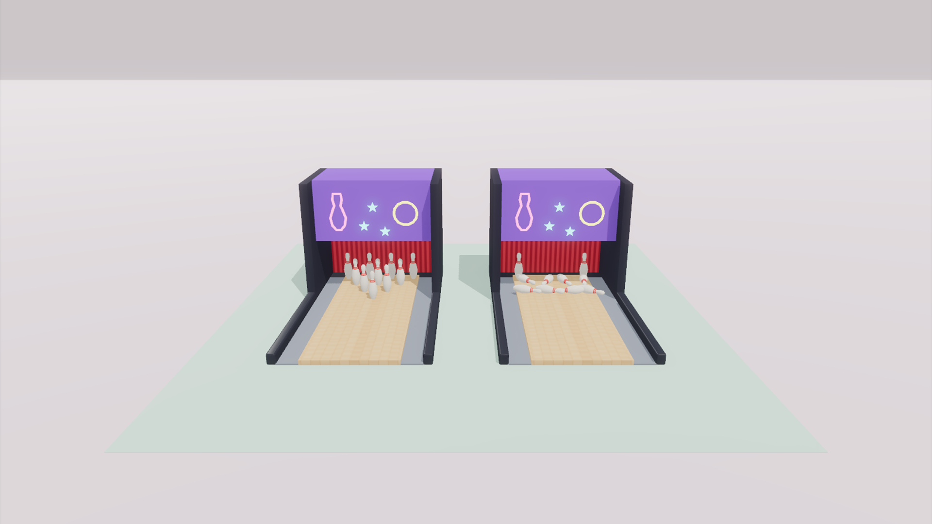 Fun Center Kit - 415 Low-Poly Models 3D Model
