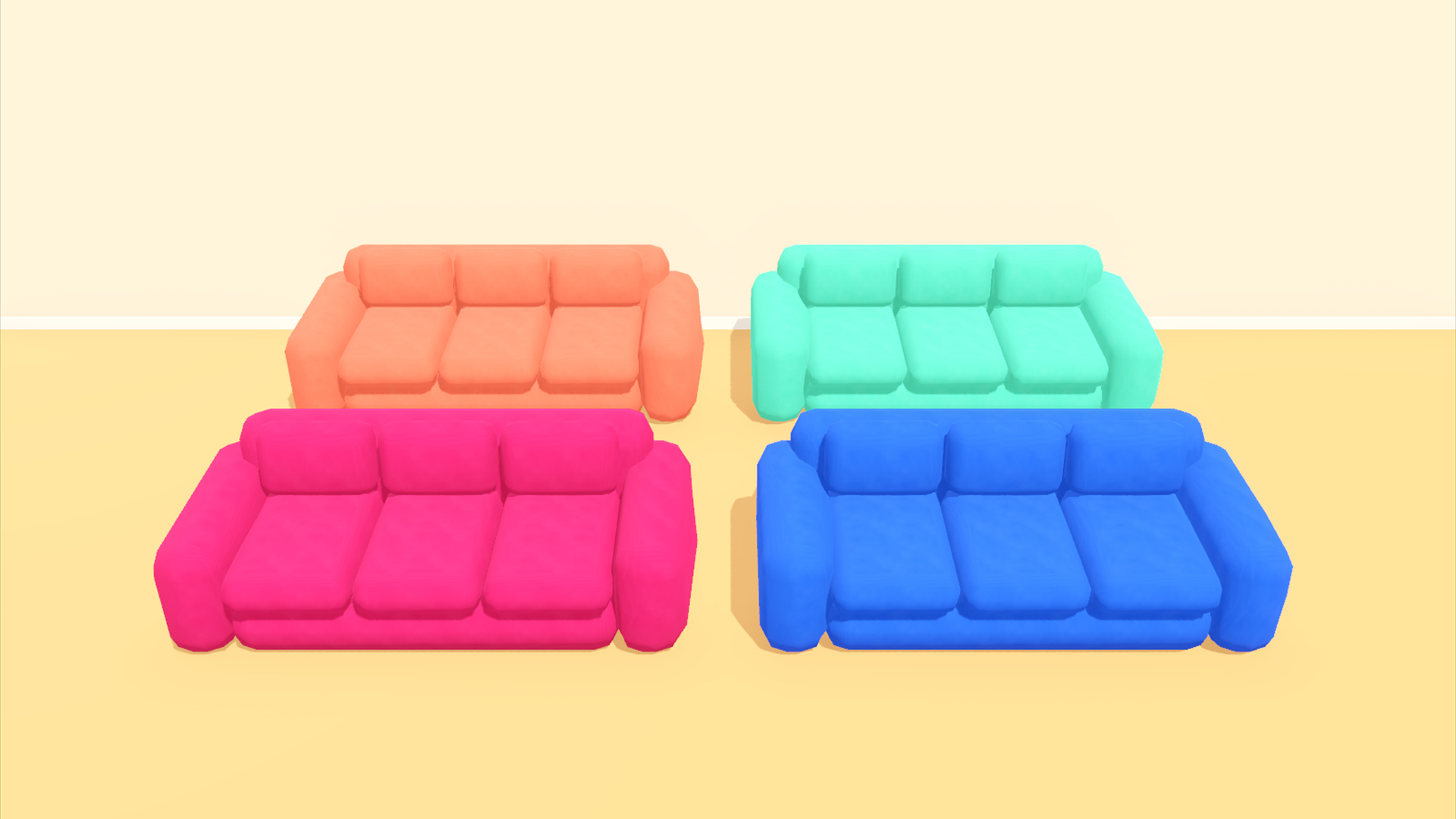 Furniture Catalog - Seating & Sofas - 296 Low-Poly Models 3D Model