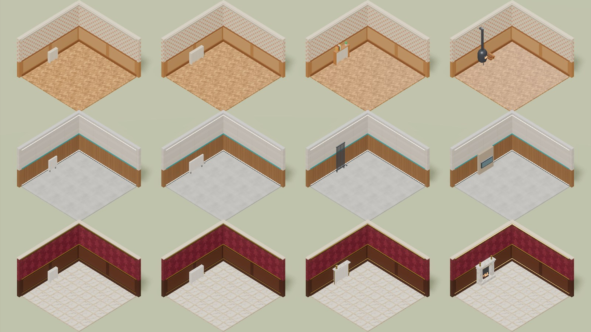 Hotel Rooms & Services - 142 Low-Poly Models 3D Model