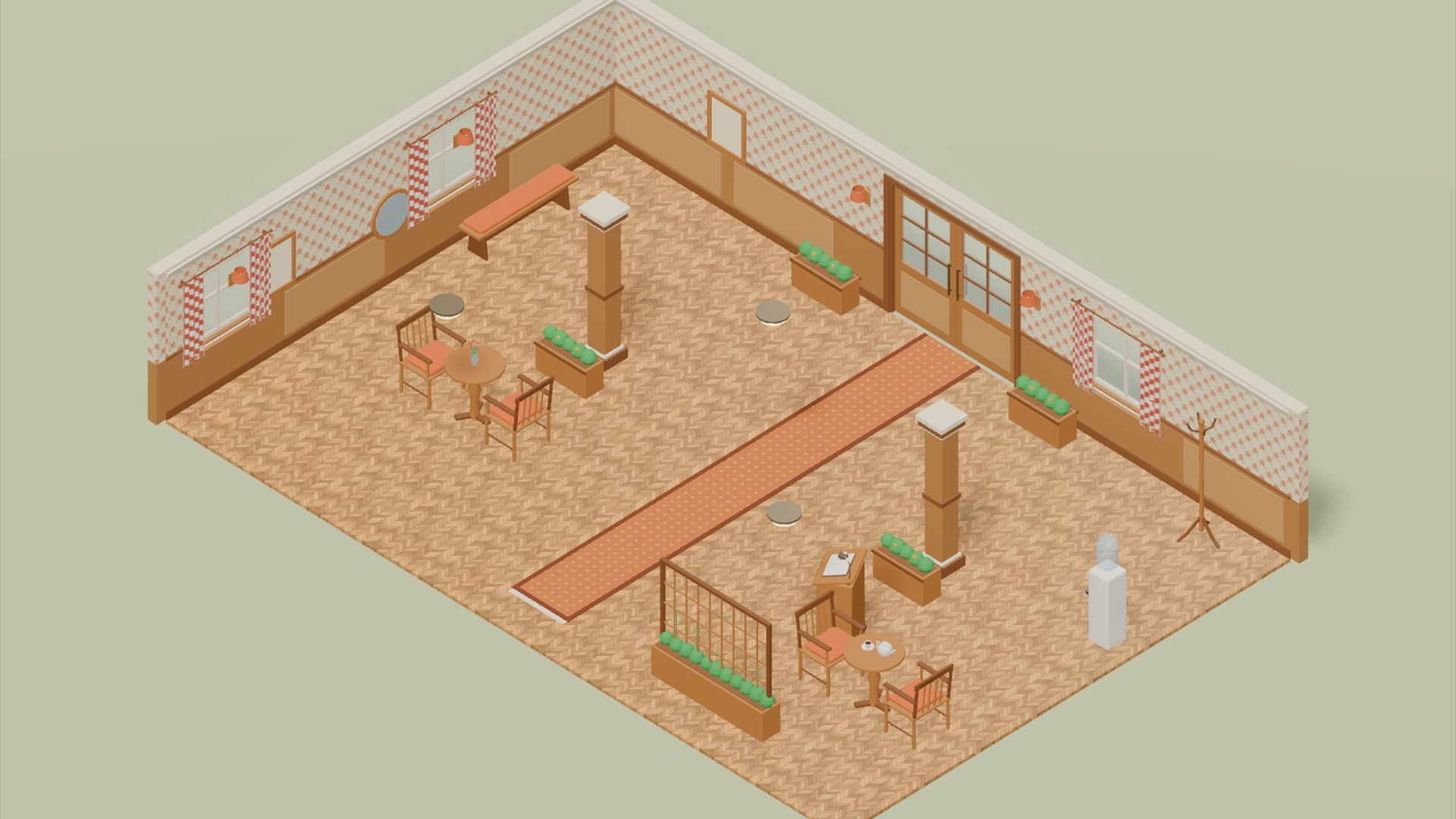 Hotel Walls & Floors - 673 Low-Poly Models 3D Model