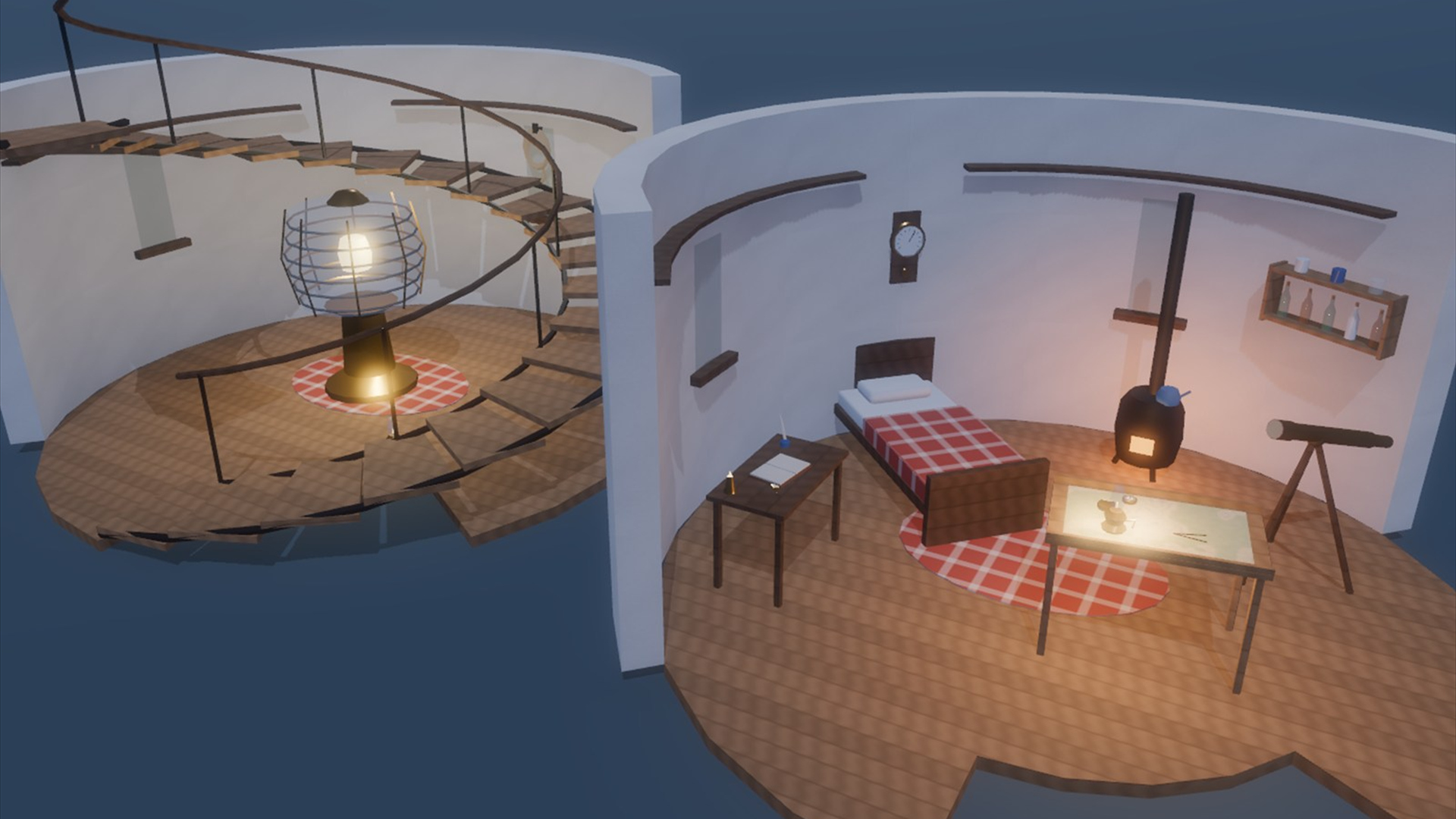 Lighthouse &amp Seaside Kit - 111 Low-Poly Models 3D Model