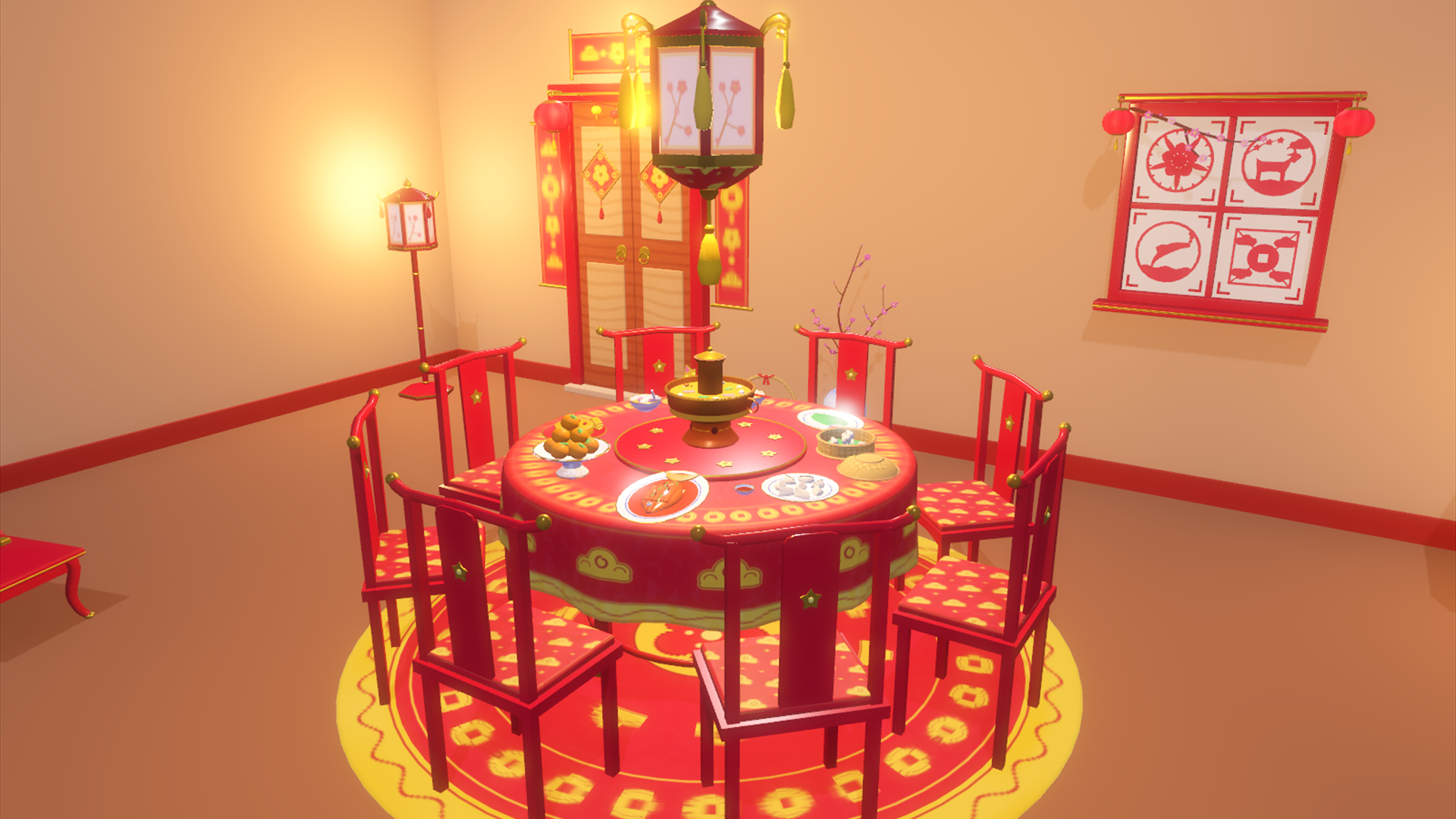 Lunar New Year Kit - 306 Low-Poly Models 3D Model