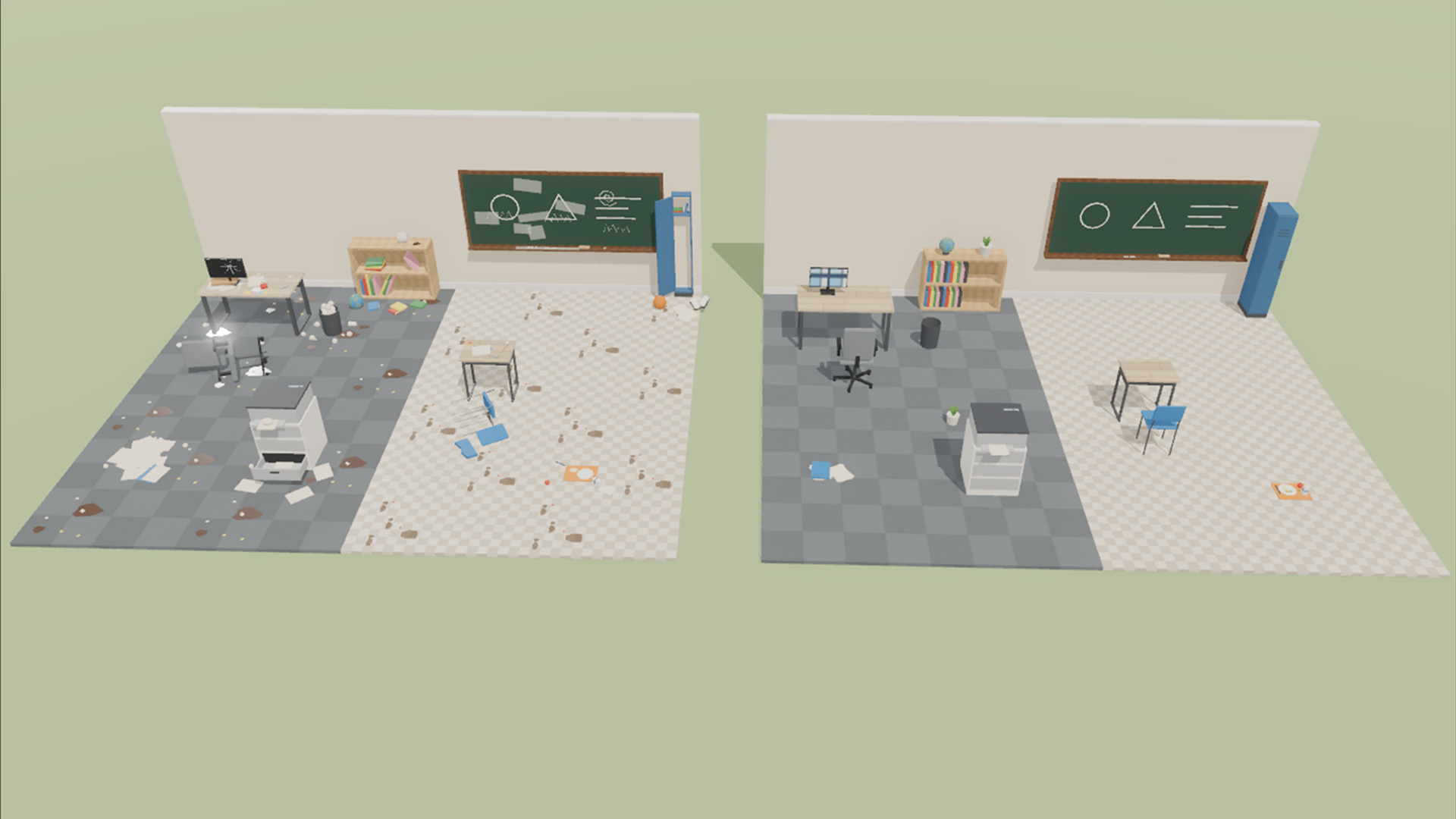 Office Kit - 63 Low-Poly Models 3D Model