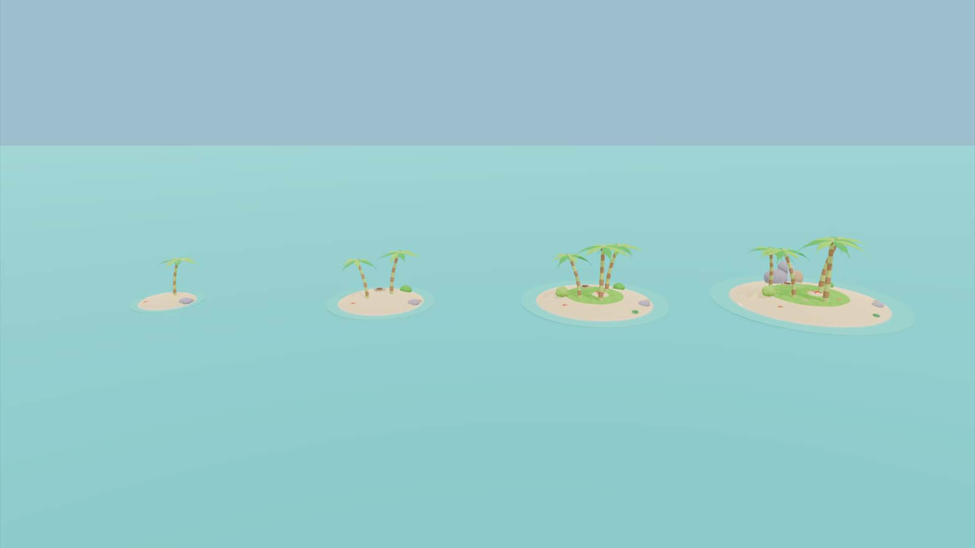 Pirate Cove Kit - 424 Low-Poly Models 3D Model