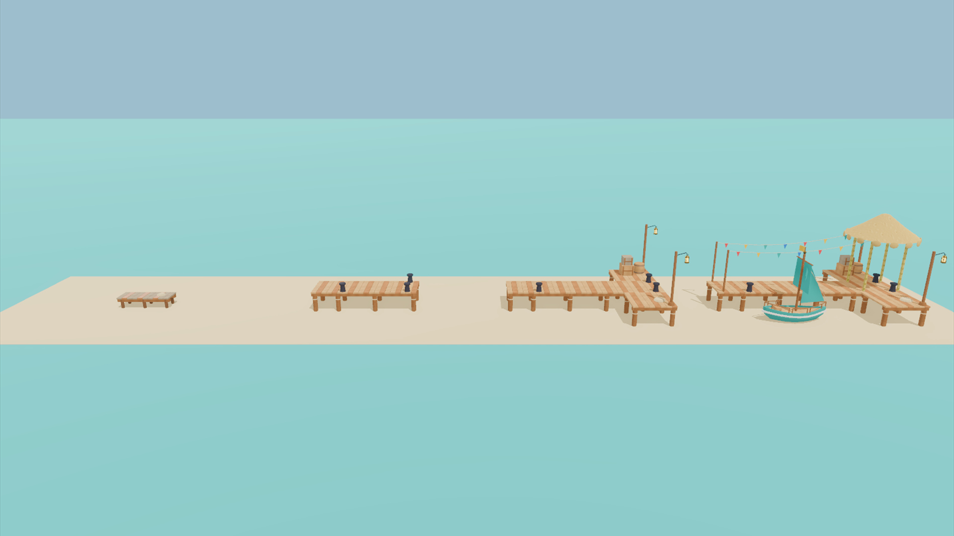 Pirate Cove Kit - 424 Low-Poly Models 3D Model