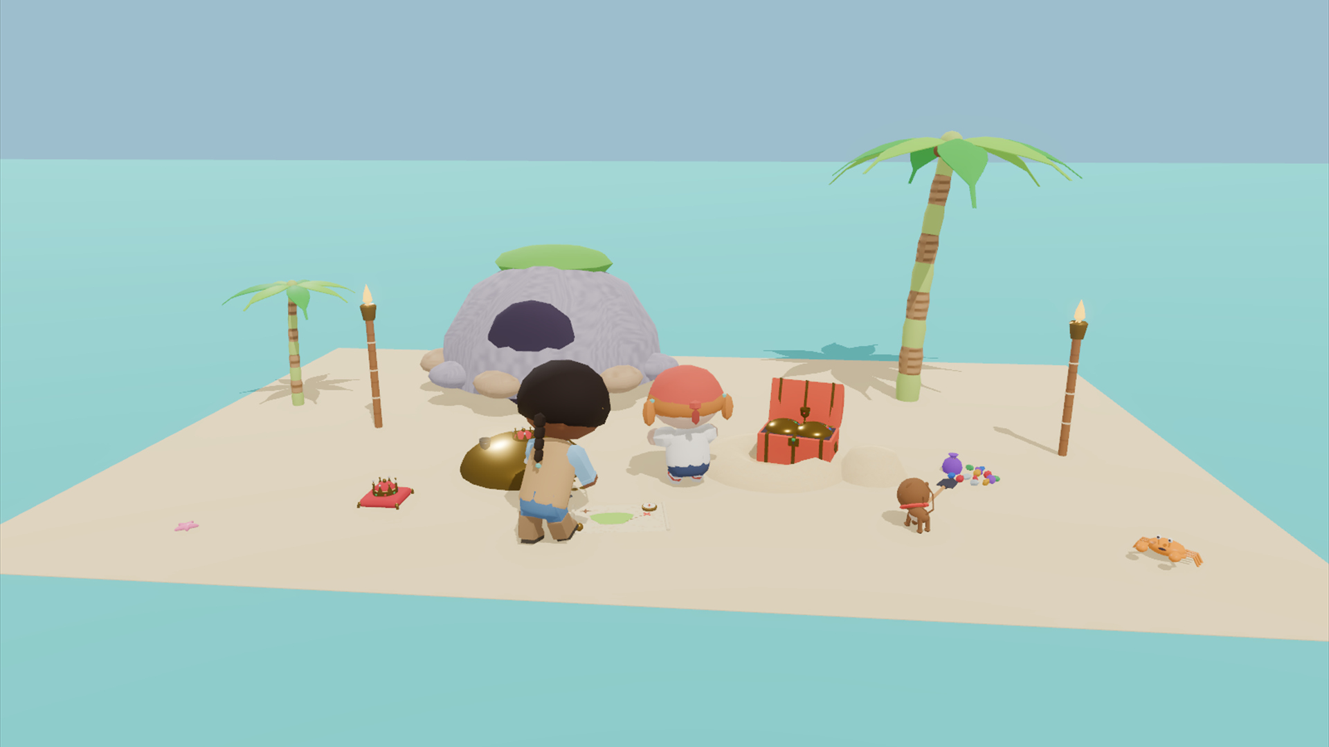 Pirate Cove Kit - 424 Low-Poly Models 3D Model