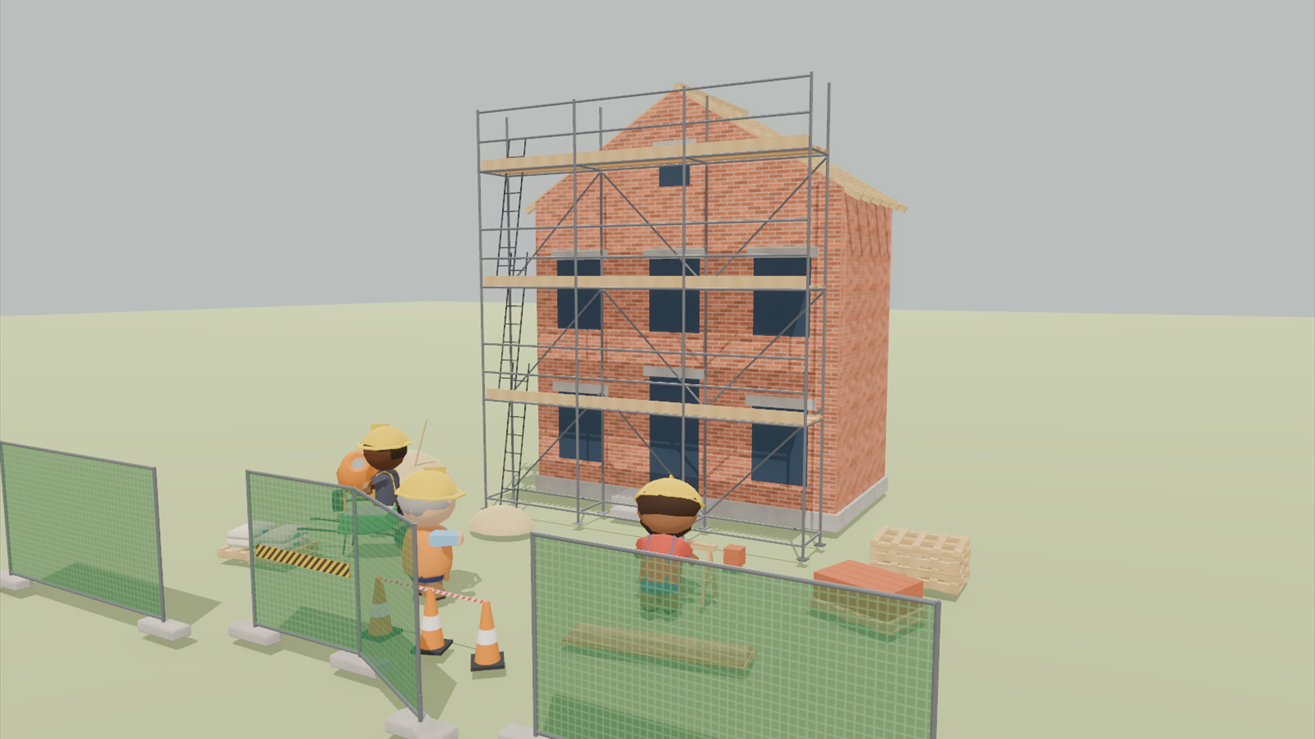 Renovation & Makeover Kit - 328 Low-Poly Models 3D Model