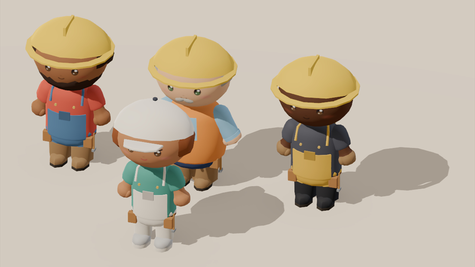 Renovation &amp Makeover Kit - 328 Low-Poly Models 3D Model
