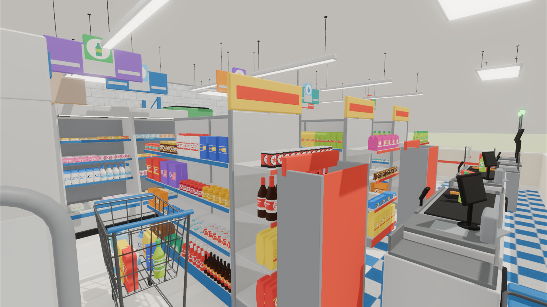 Store Builder - Complete - 700 Low-Poly Models 3D Model