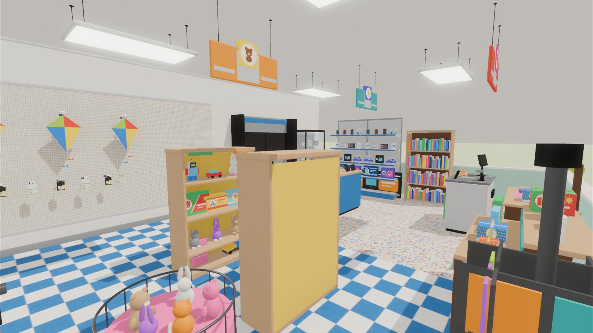 Store Builder - Gift & Clothing Store - 431 Low-Poly Models 3D Model