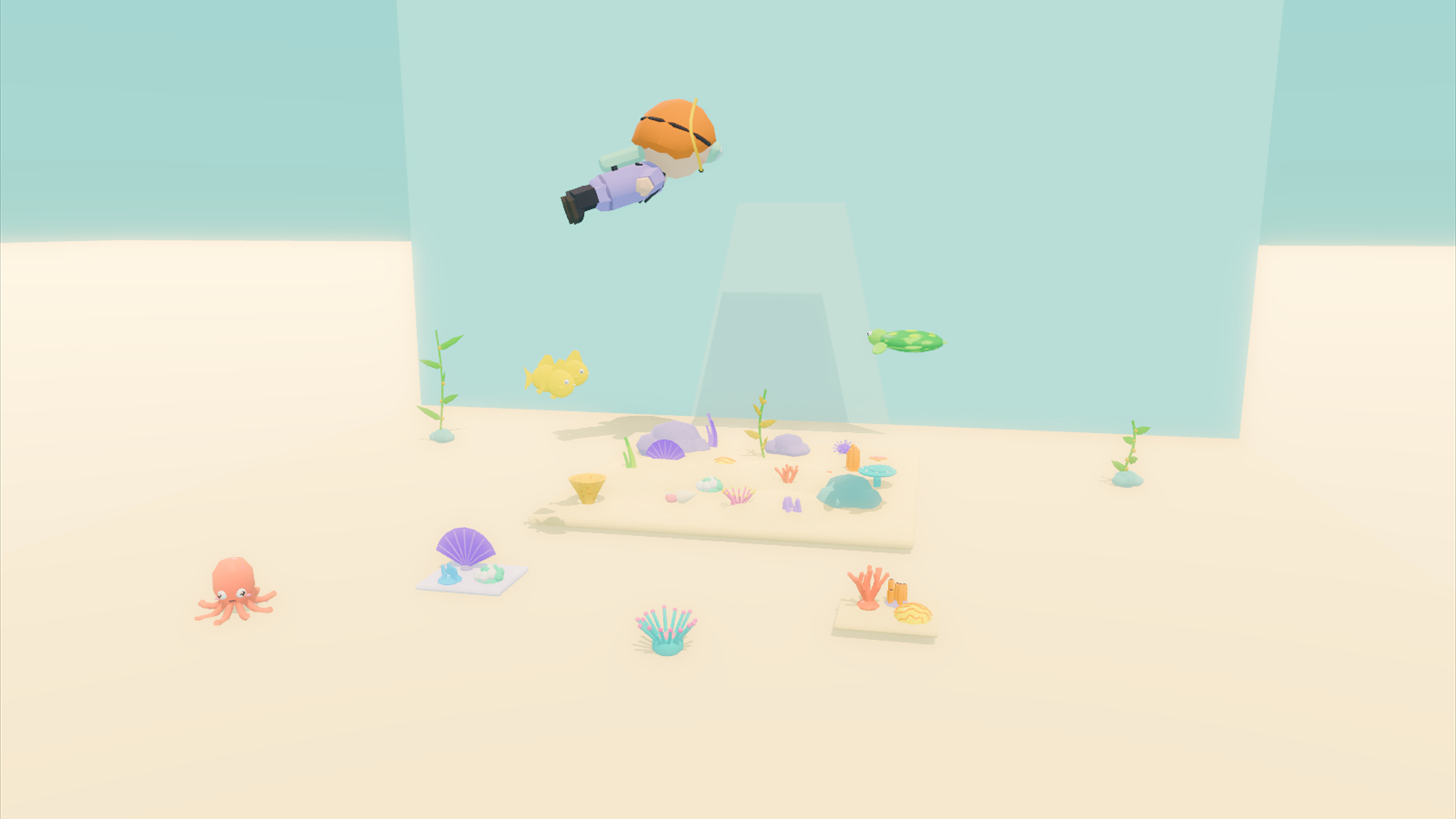 Undersea & Aquarium Kit - 419 Low-Poly Models 3D Model