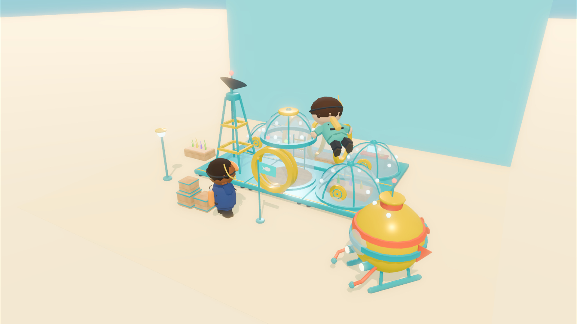 Undersea &amp Aquarium Kit - 419 Low-Poly Models 3D Model