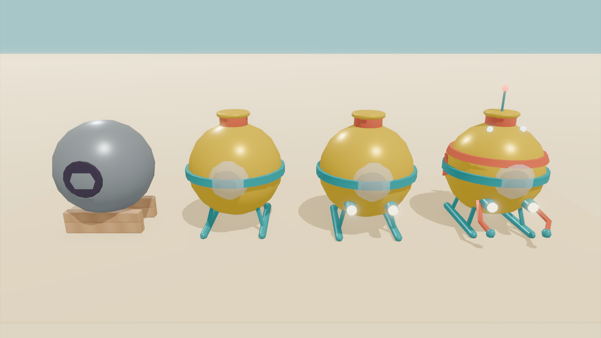 Undersea & Aquarium Kit - 419 Low-Poly Models 3D Model