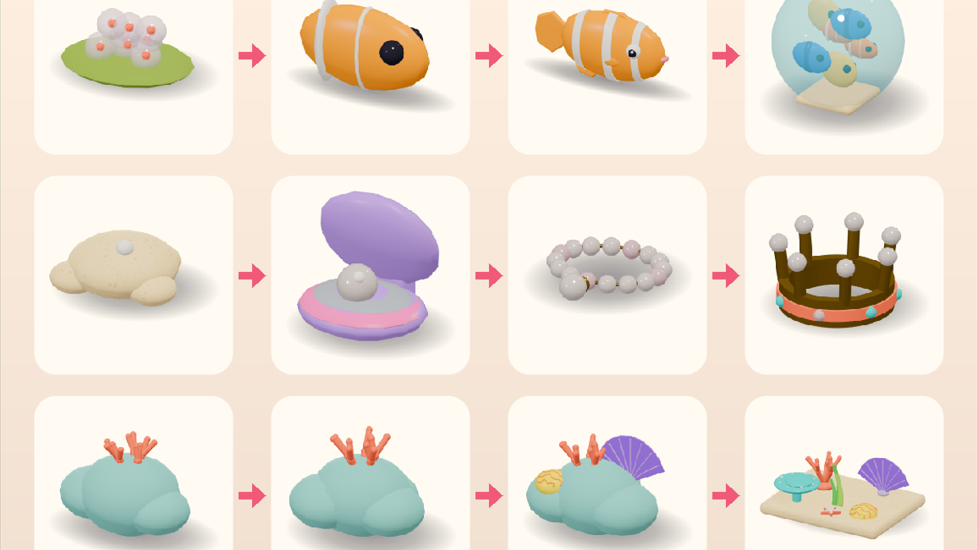 Undersea &amp Aquarium Kit - 419 Low-Poly Models 3D Model