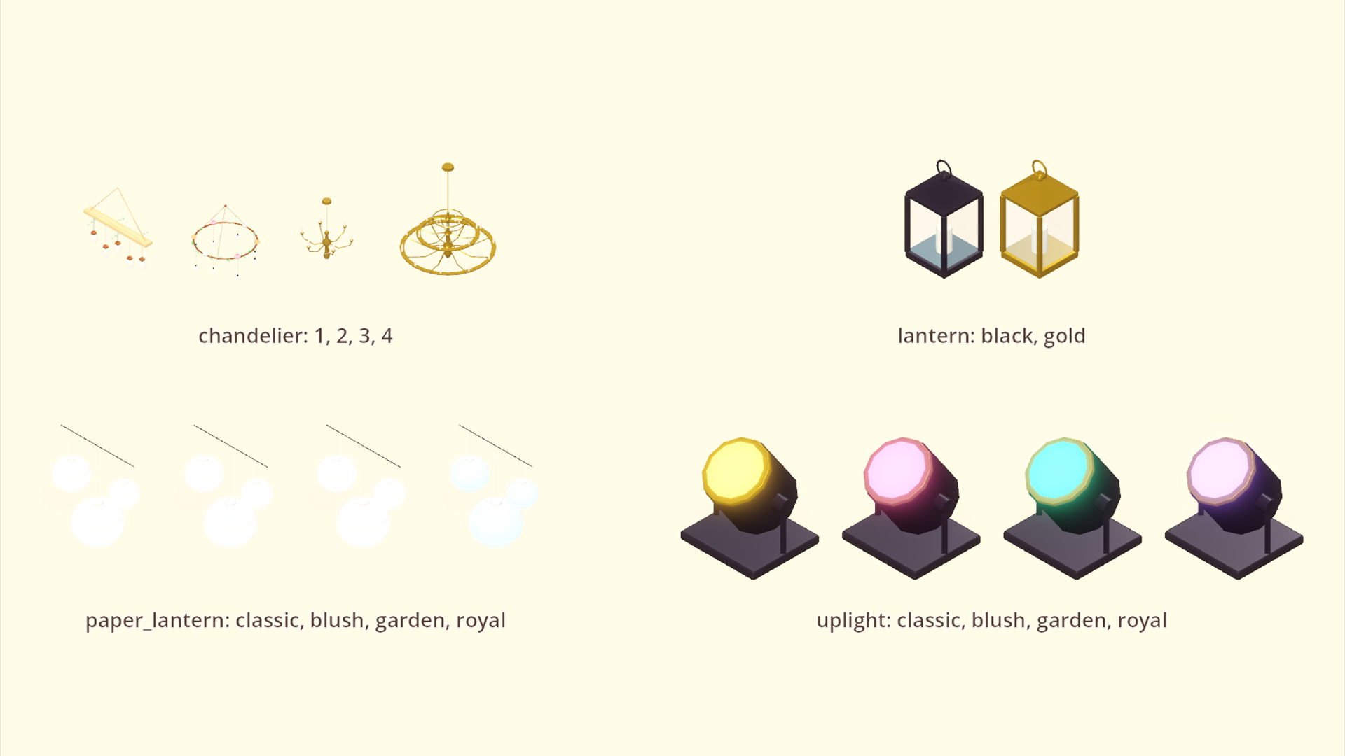 Wedding - Ceremony & Decor - 229 Low-Poly Models 3D Model