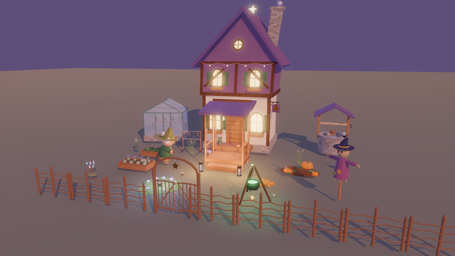 Witch Shop - Complete - 484 Low-Poly Models 3D Model