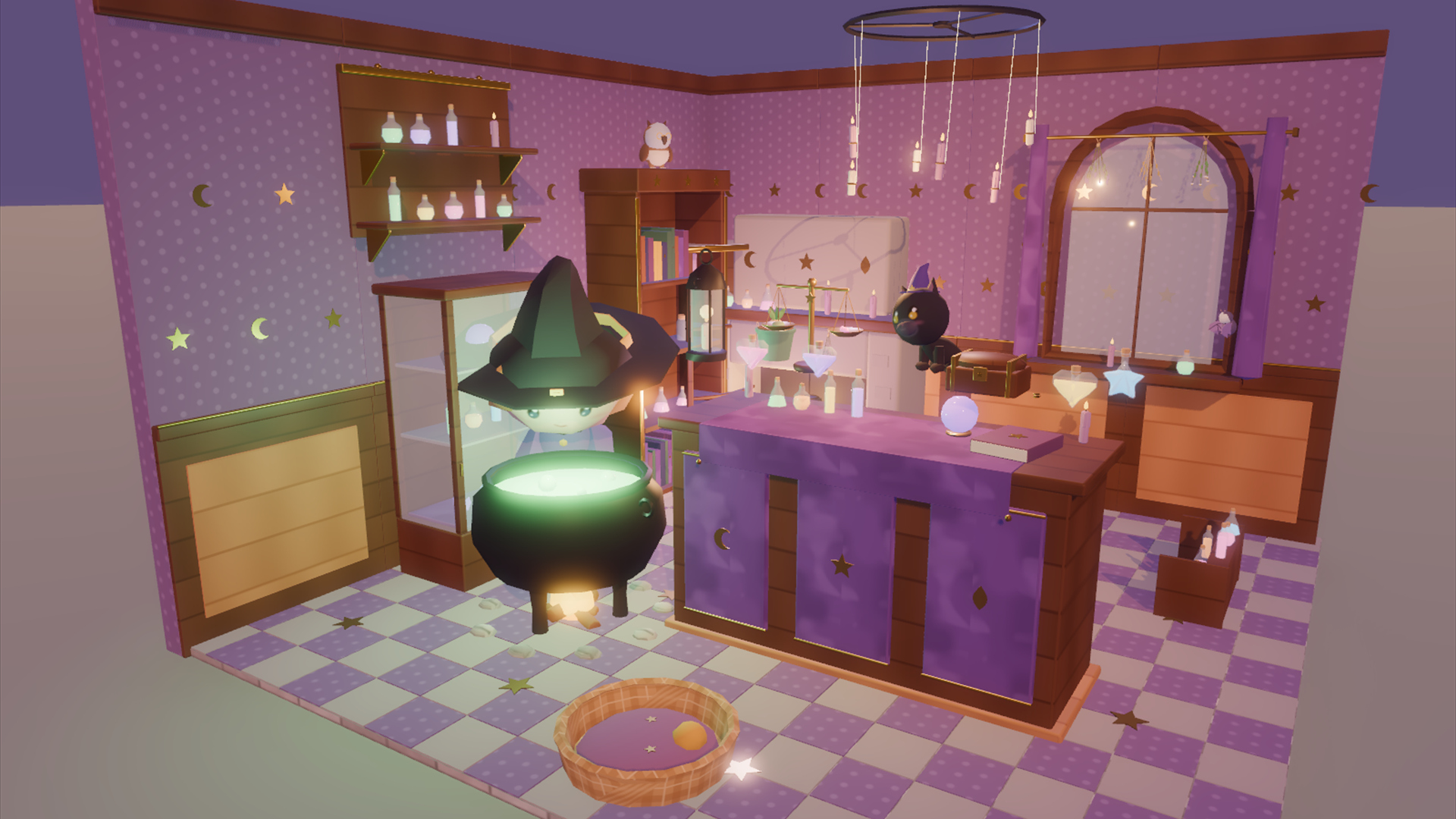 Witch Shop - Potions &amp Ingredients - 337 Low-Poly Models 3D Model