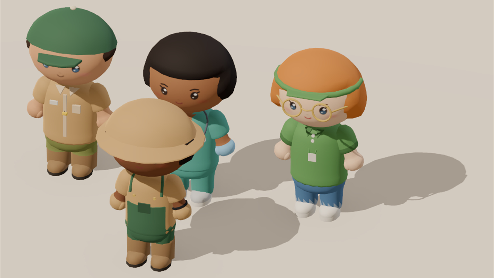 Zoo - Animals - 99 Low-Poly Models 3D Model
